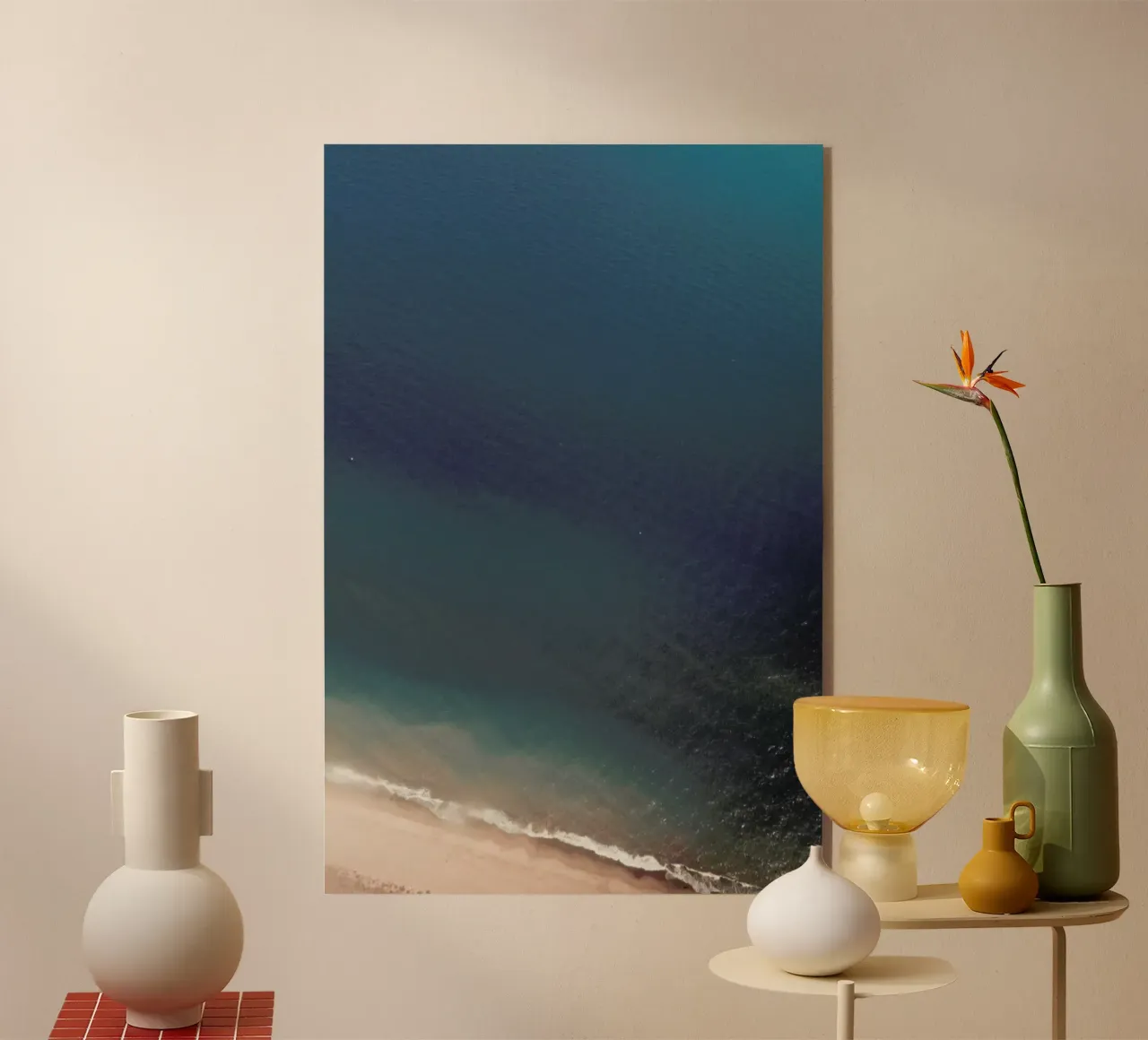 Barcelona Beach plexiglass da Sebastian Hilgetag