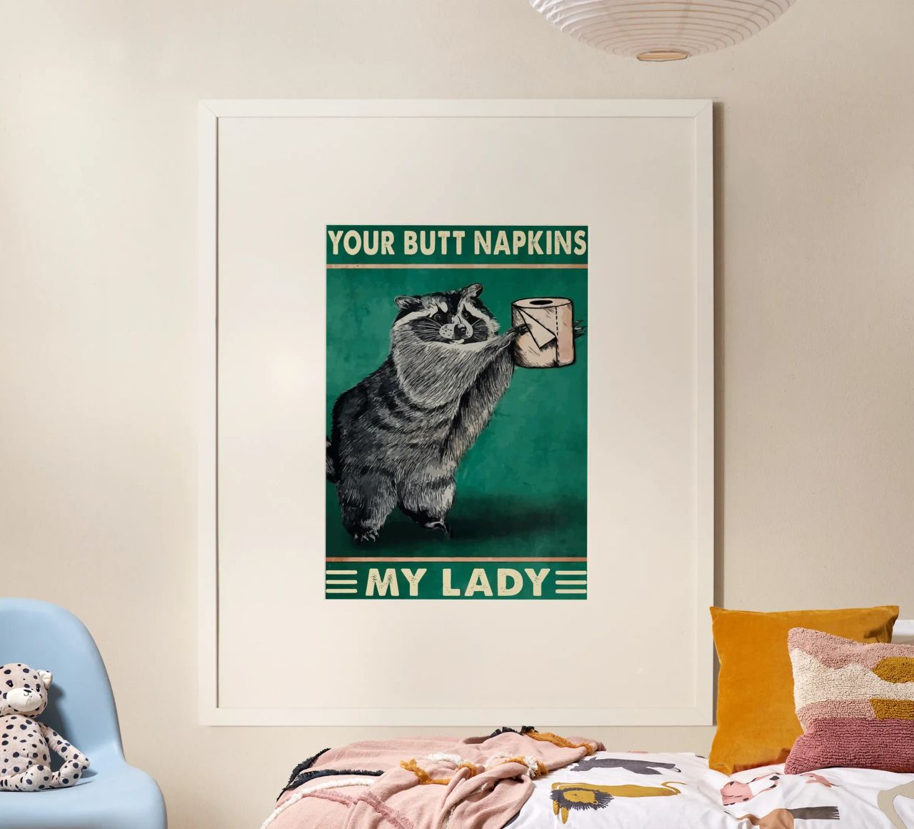 Ihr Hintern Servietten Mylady Poster von Witon name shop