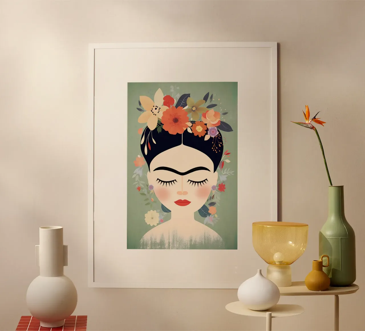 Fiori carini Frida carta hahnemühle da Carinaprint
