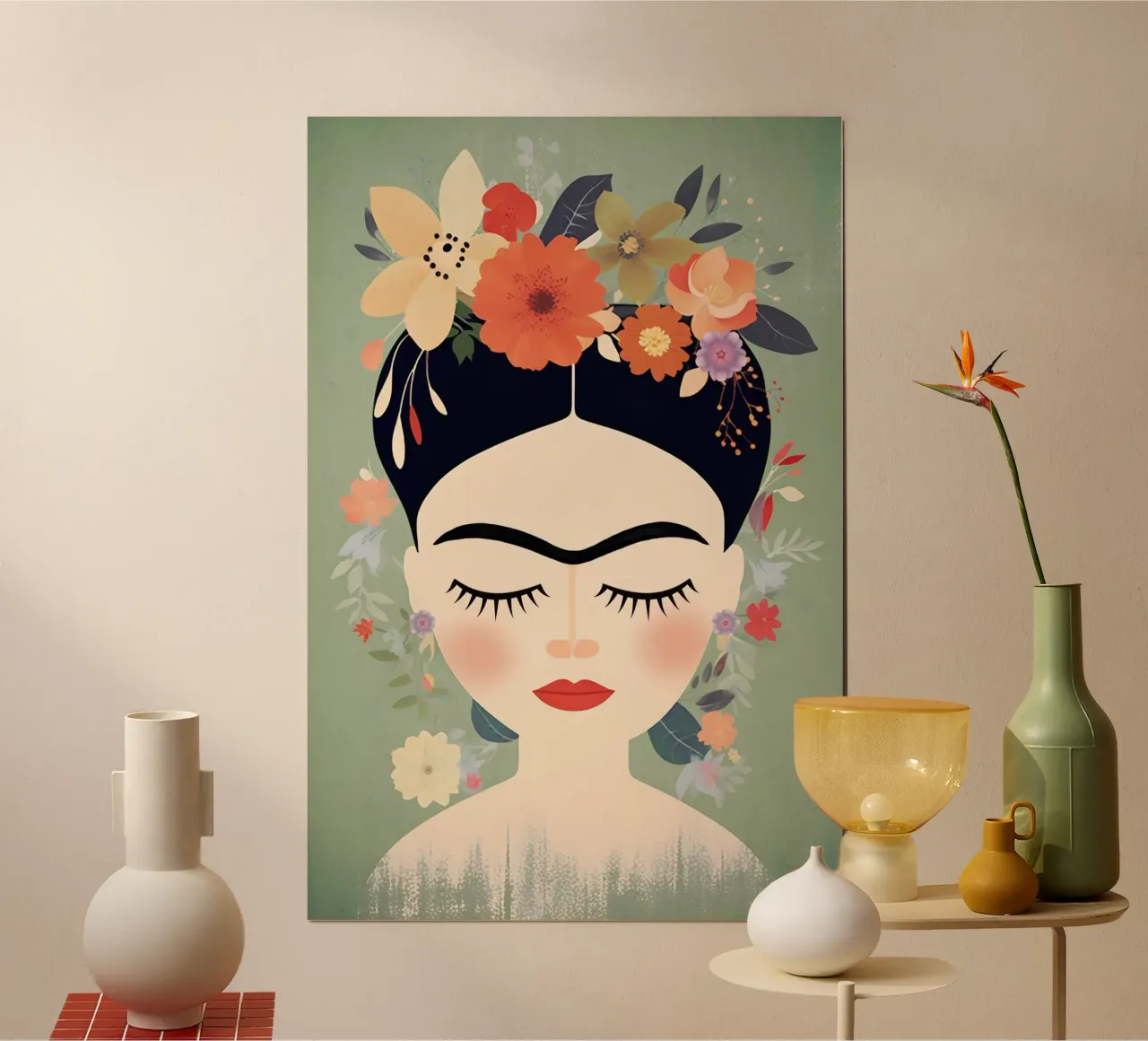 Fiori carini Frida carta hahnemühle da Carinaprint