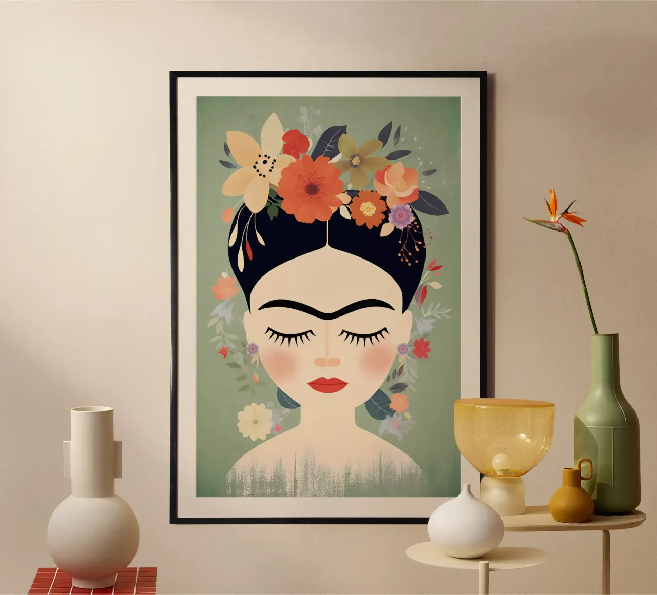 Fiori carini Frida carta hahnemühle da Carinaprint