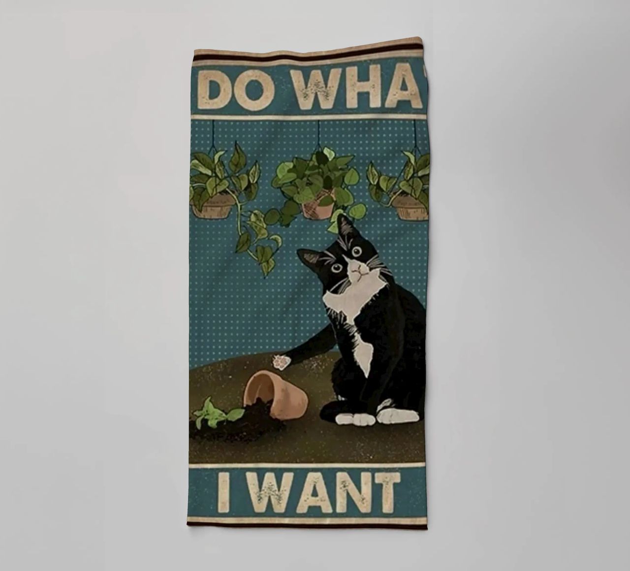 i do what i want towel by Witon name shop