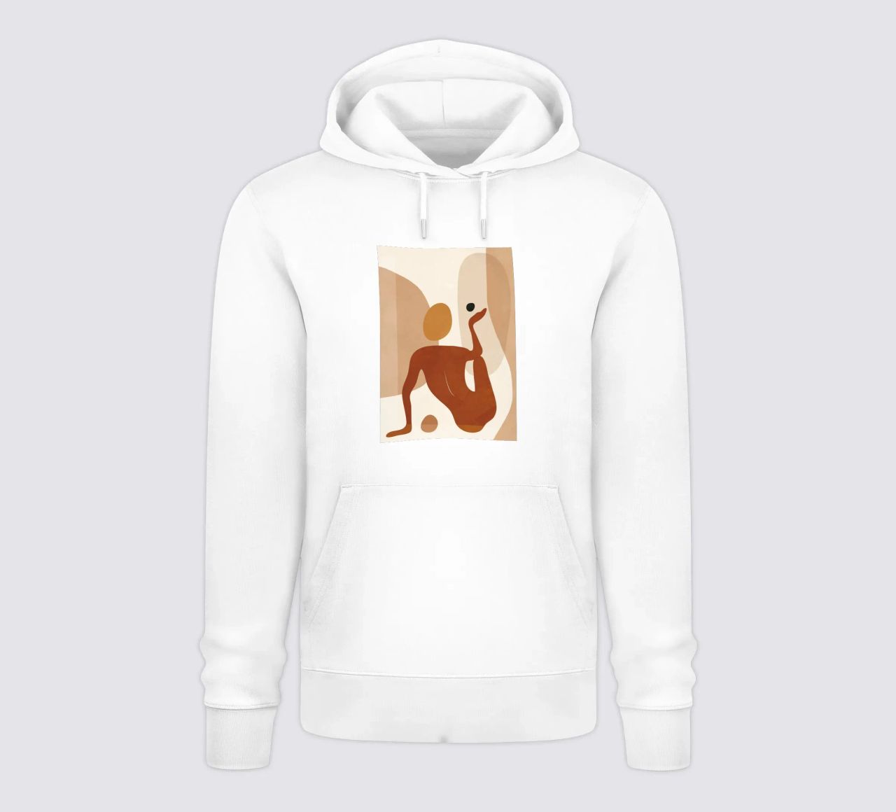 Minimal Abstract Form hoodie by cityart