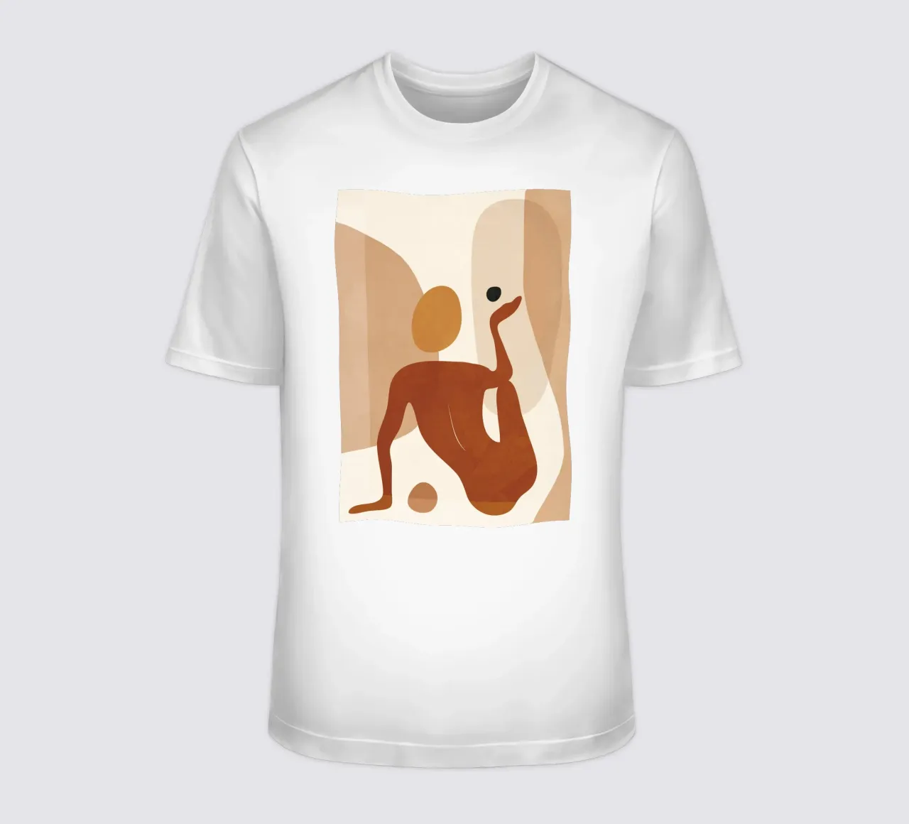 Minimal Abstract Form t-shirt da cityart