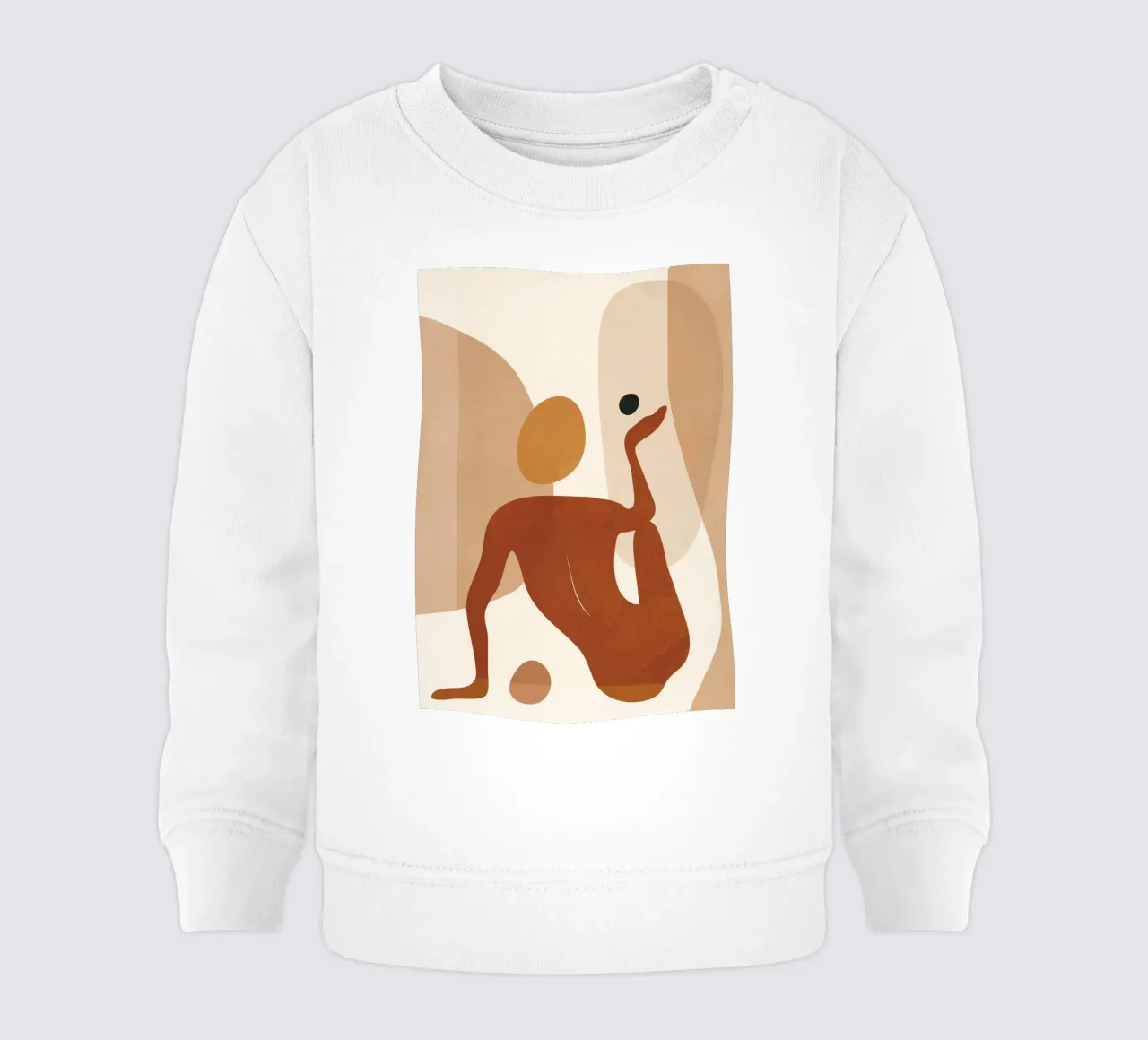 Minimal Abstract Form sweat pour bébé de cityart