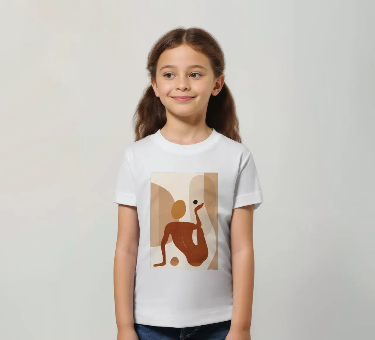 Minimal Abstract Form t-shirt bambini da cityart