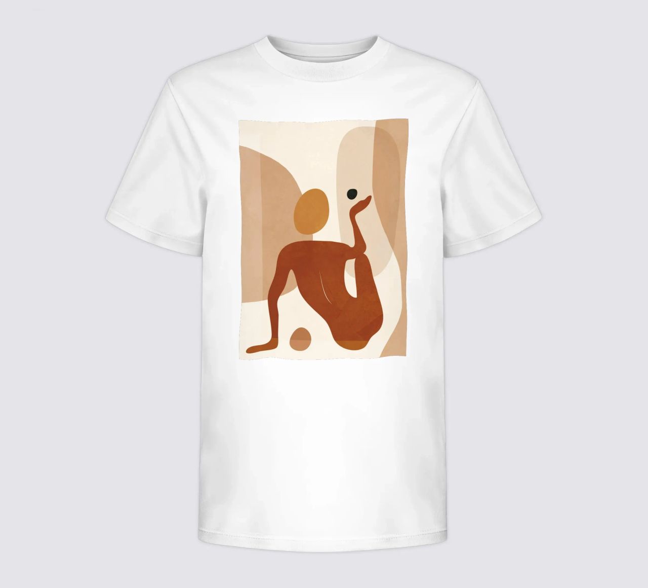 Minimal Abstract Form t-shirt bambini da cityart