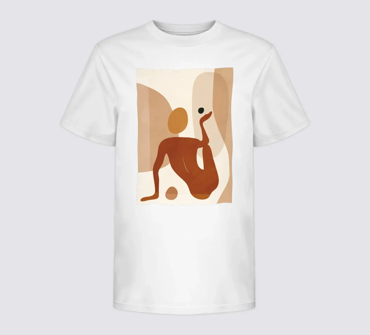 Minimal Abstract Form t-shirt bambini da cityart
