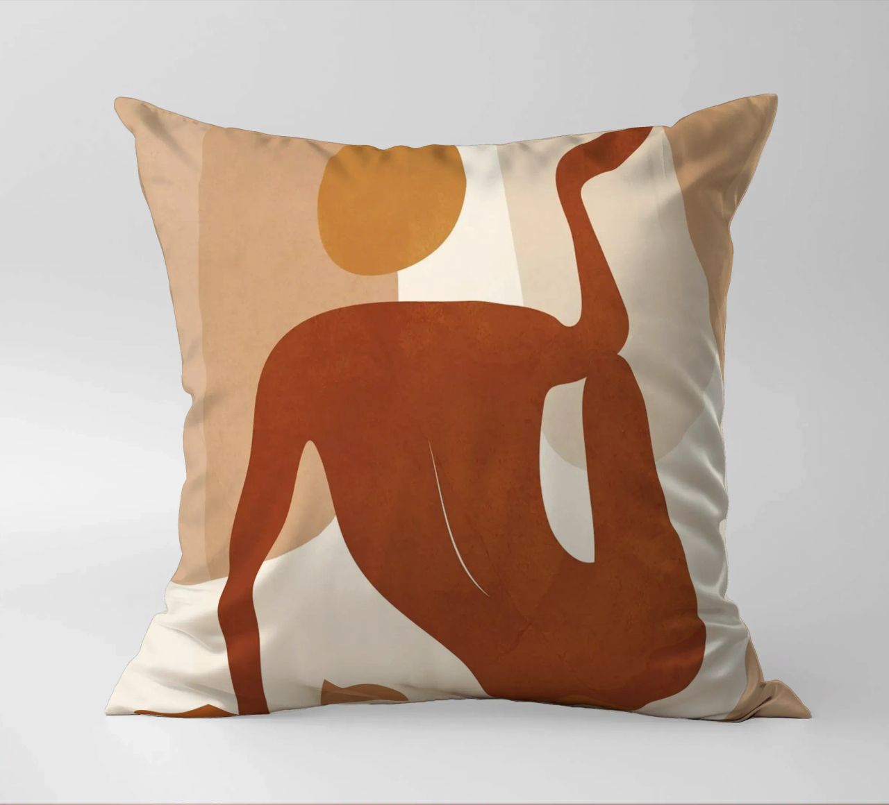 Minimal Abstract Form decorative cushion by cityart