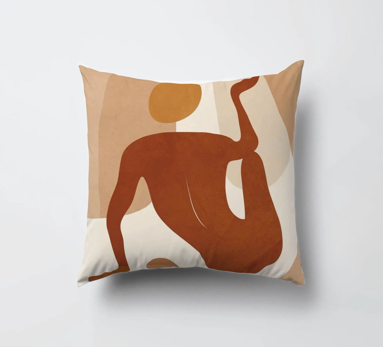 Minimal Abstract Form decorative cushion by cityart