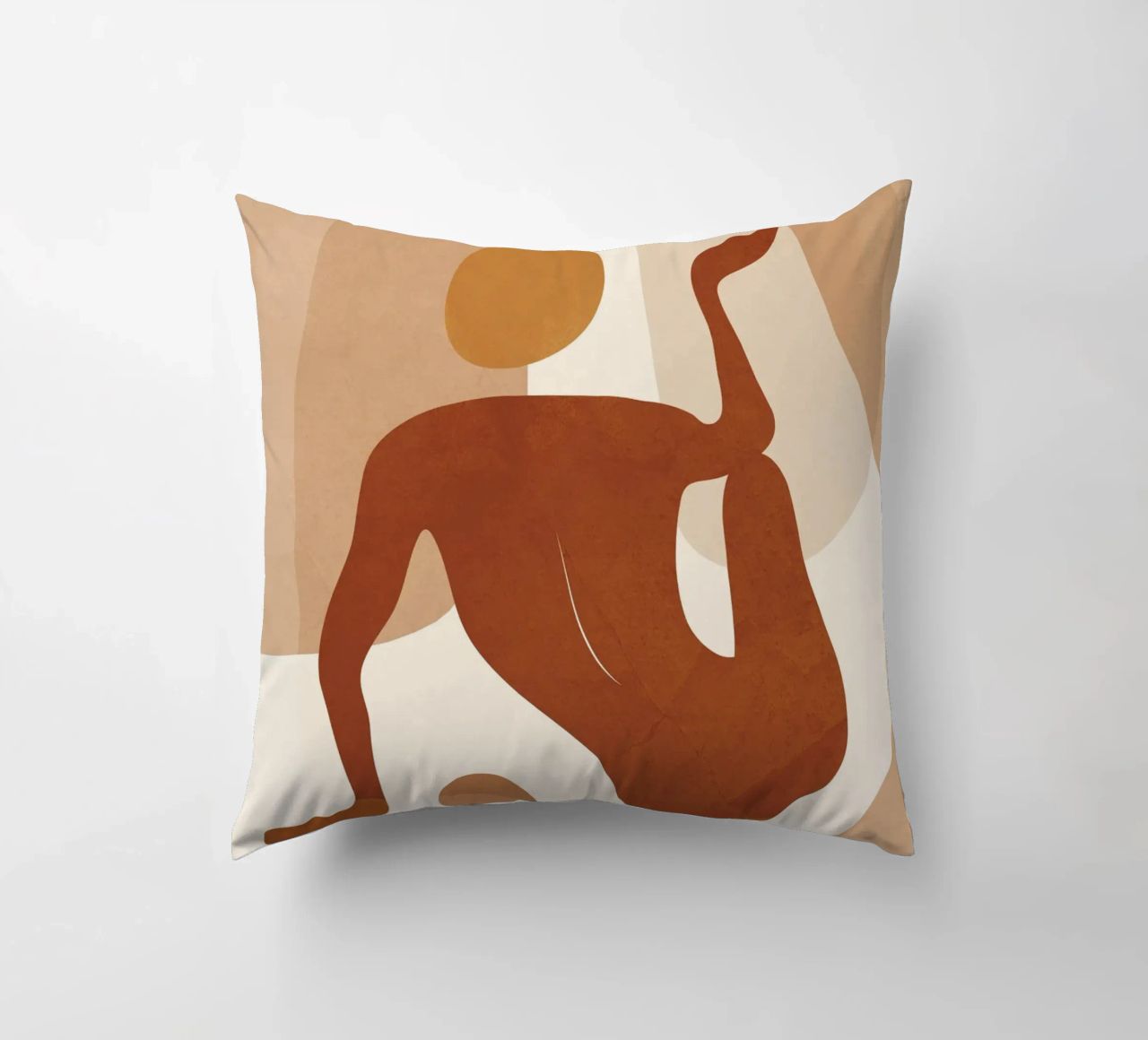 Minimal Abstract Form decorative cushion by cityart