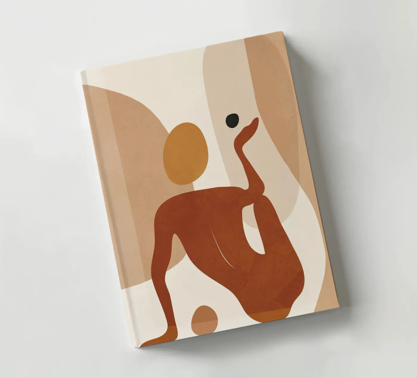 Minimal Abstract Form Notizbuch von cityart