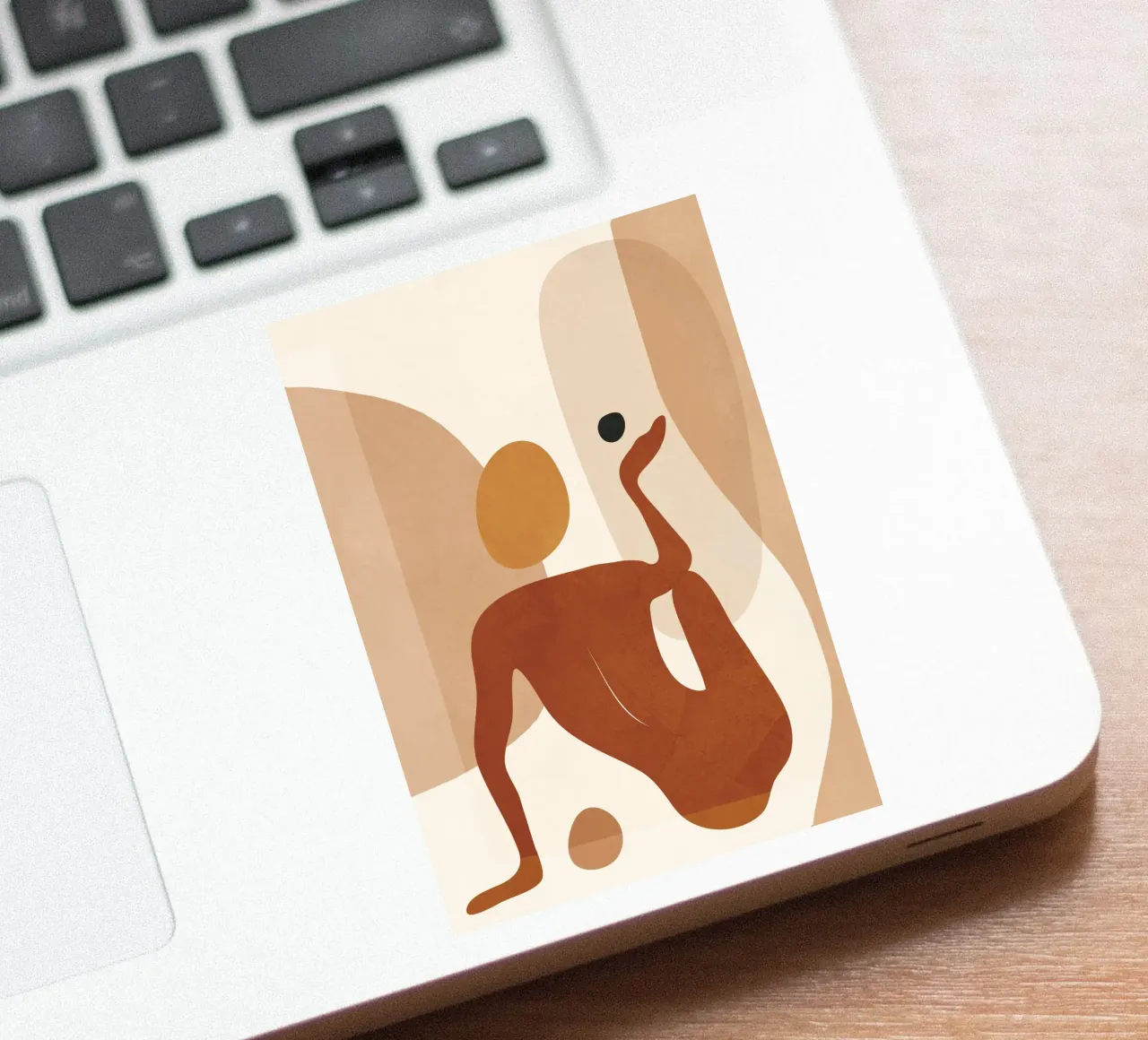 Minimal Abstract Form sticker van cityart
