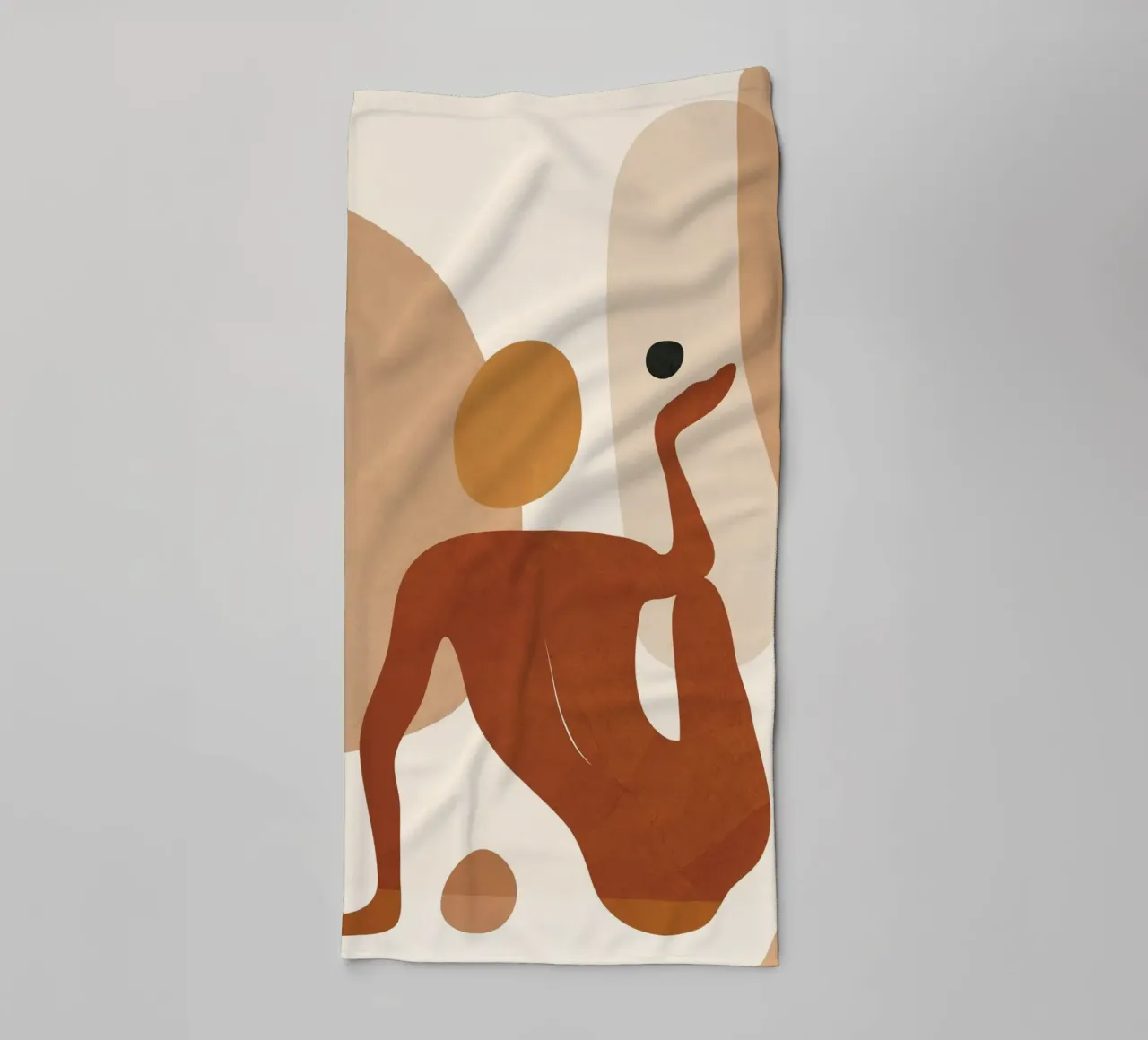 Minimal Abstract Form Handtuch von cityart