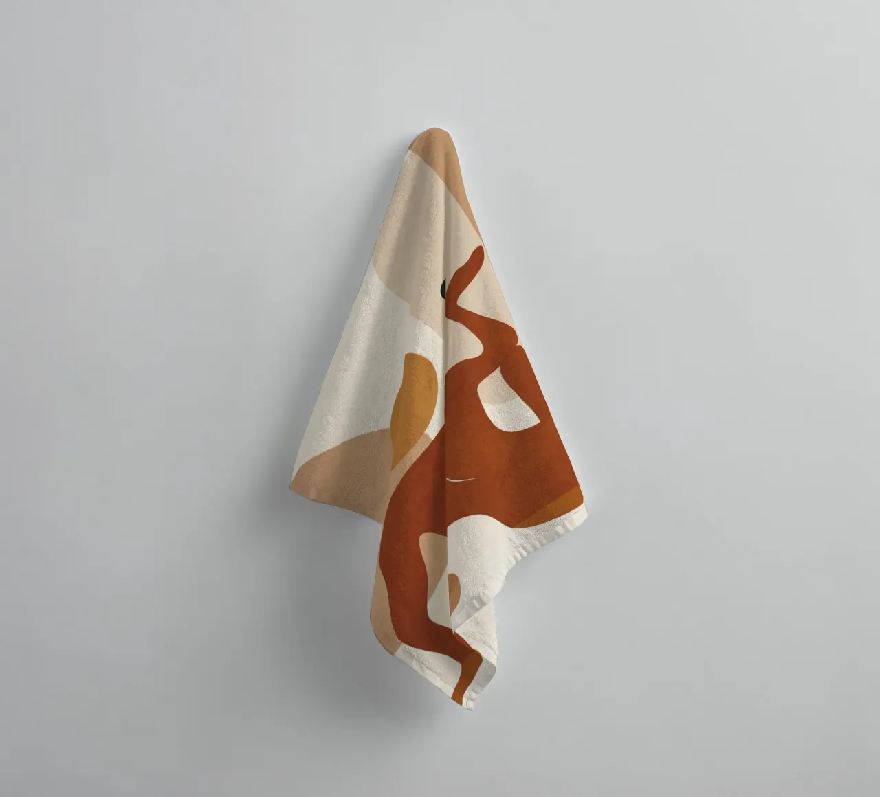 Minimal Abstract Form Handtuch von cityart