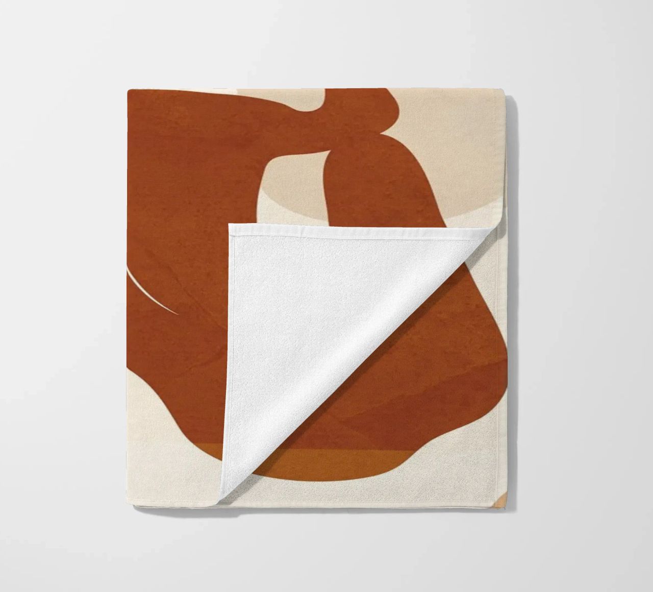 Minimal Abstract Form strandhanddoek van cityart