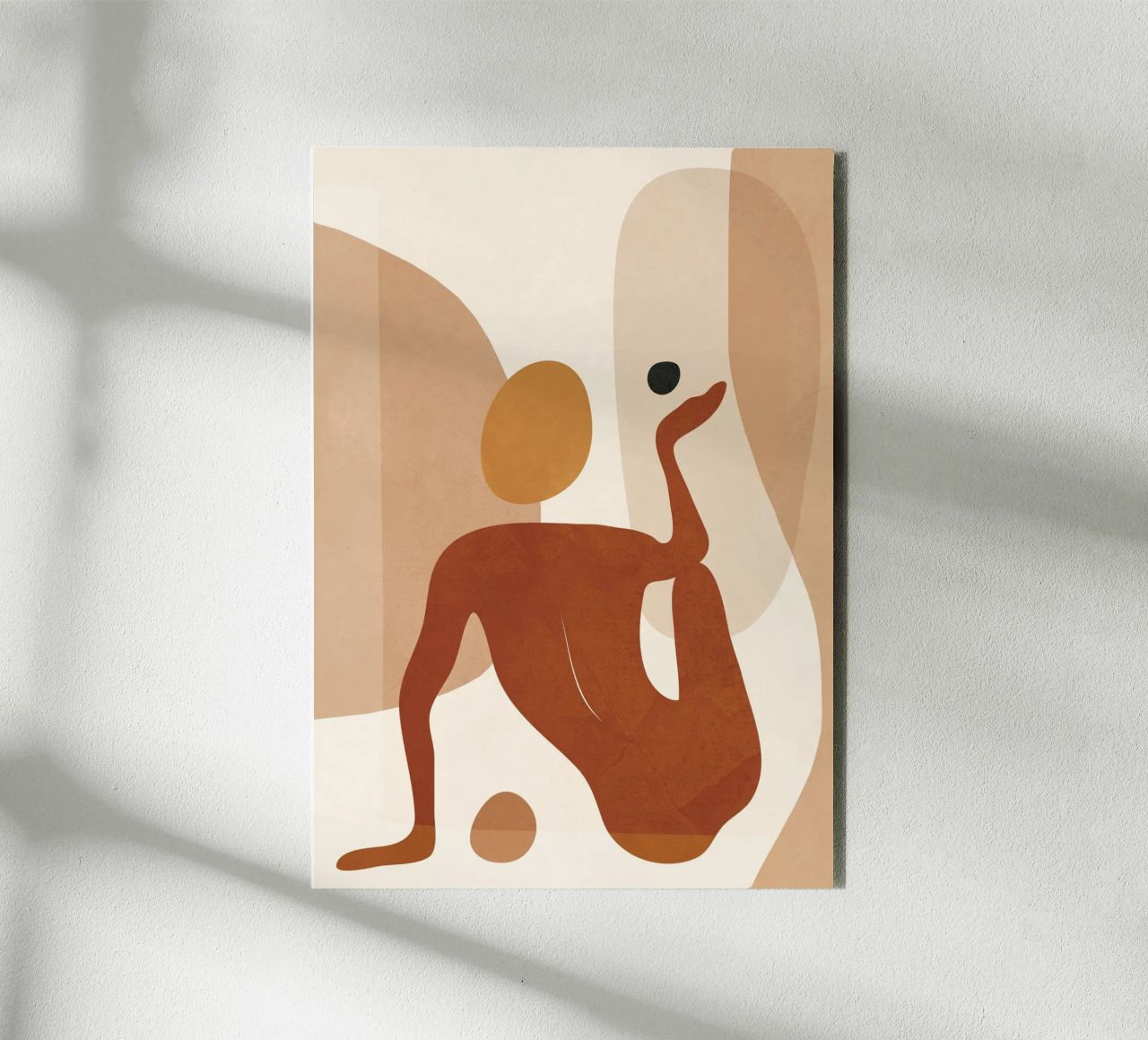 Minimal Abstract Form alu-dibond by cityart