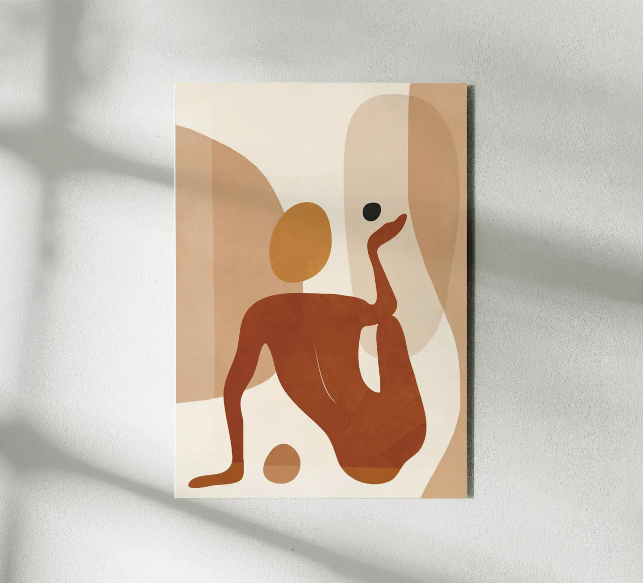 Minimal Abstract Form alluminio dibond da cityart