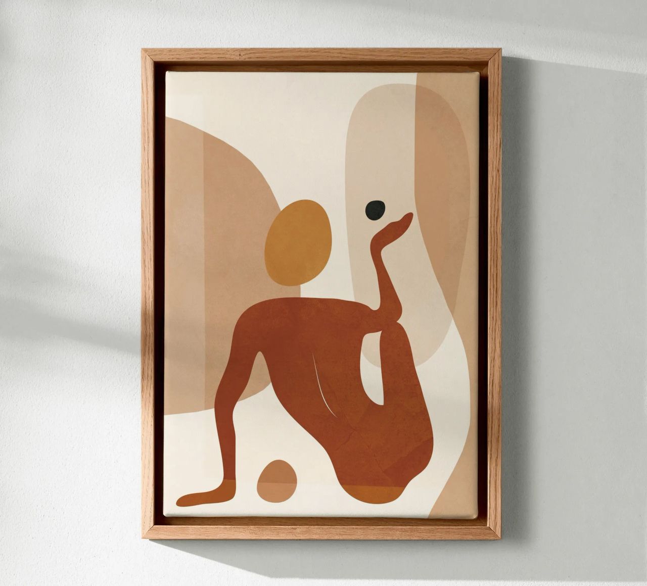 Minimal Abstract Form canvas by cityart