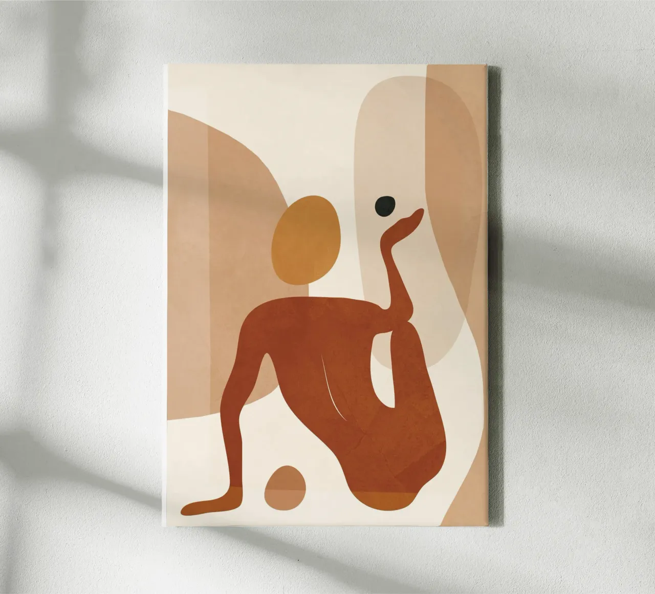 Minimal Abstract Form tela da cityart