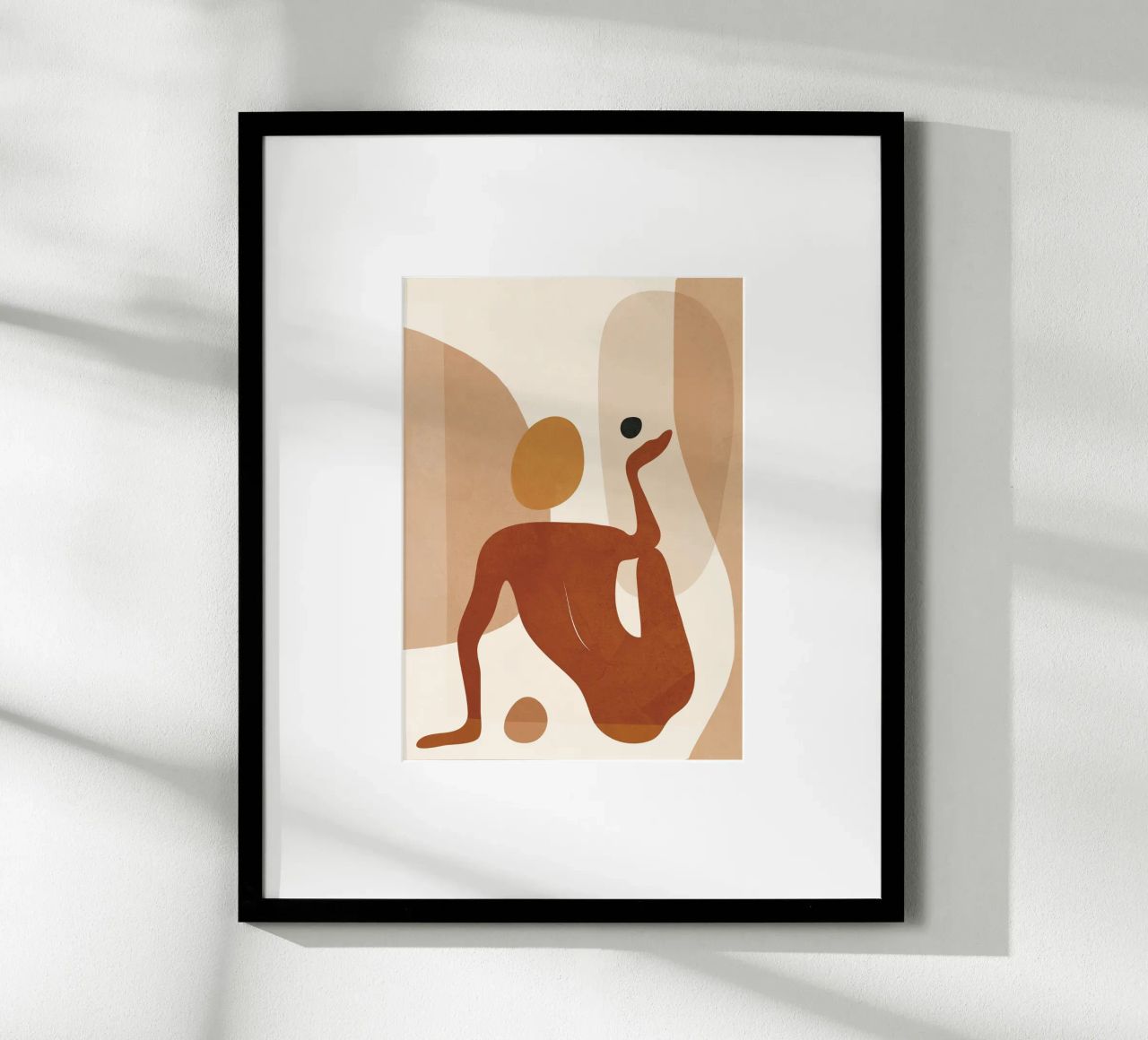 Minimal Abstract Form poster van cityart