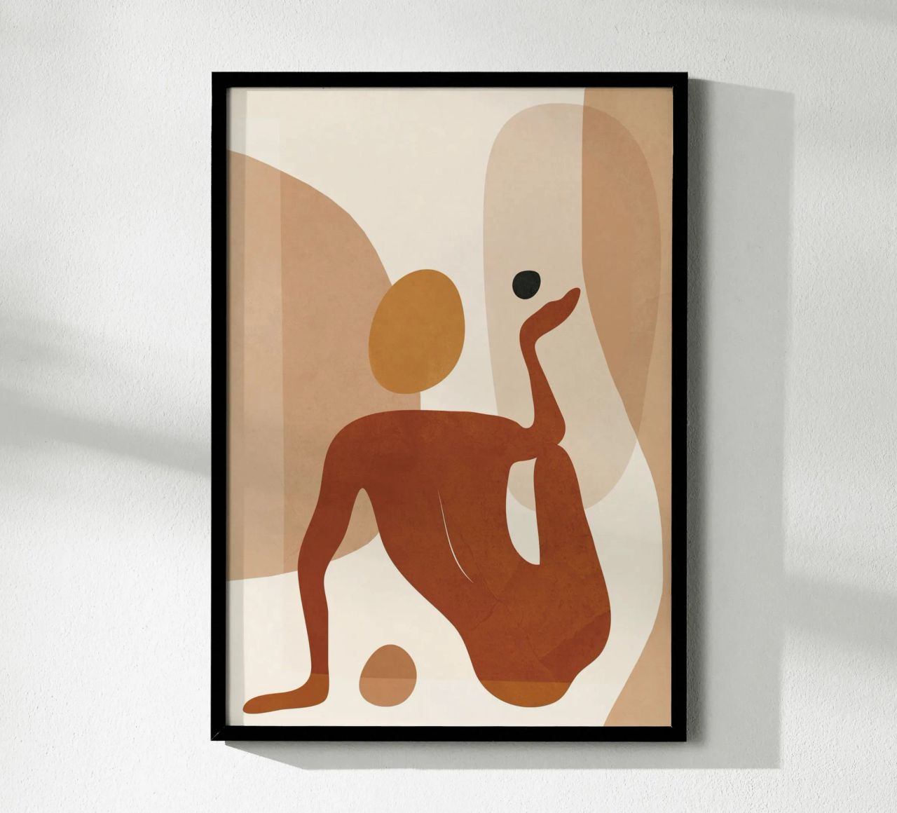 Minimal Abstract Form poster van cityart