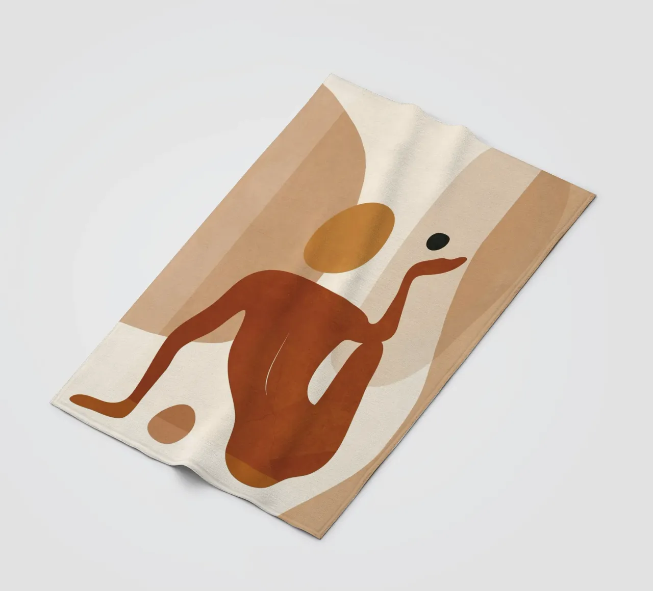 Minimal Abstract Form coperta in pile da cityart