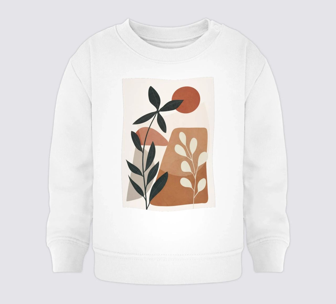 Branches Design 02 felpa neonato da cityart