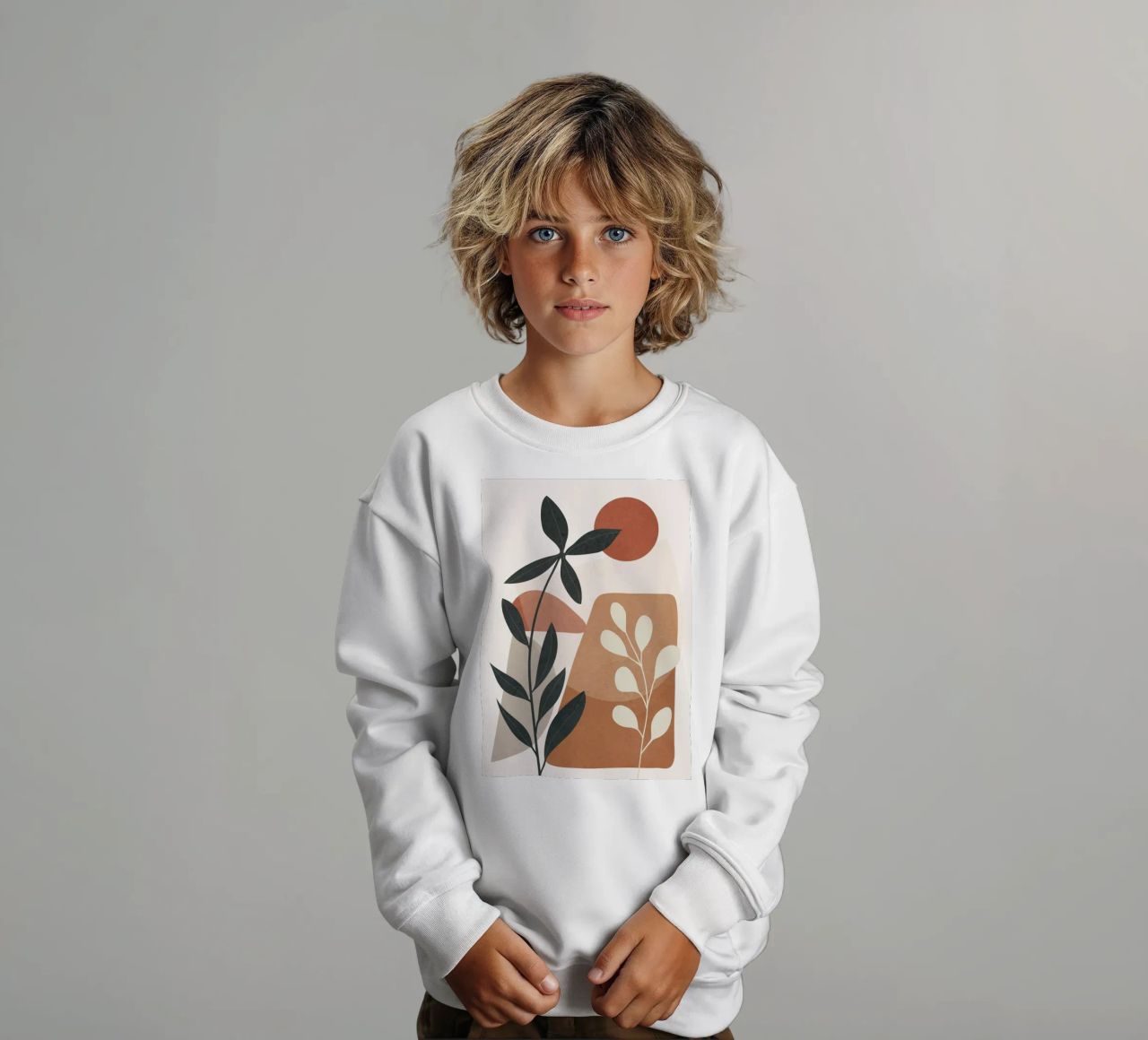 Branches Design 02 felpa bambino da cityart