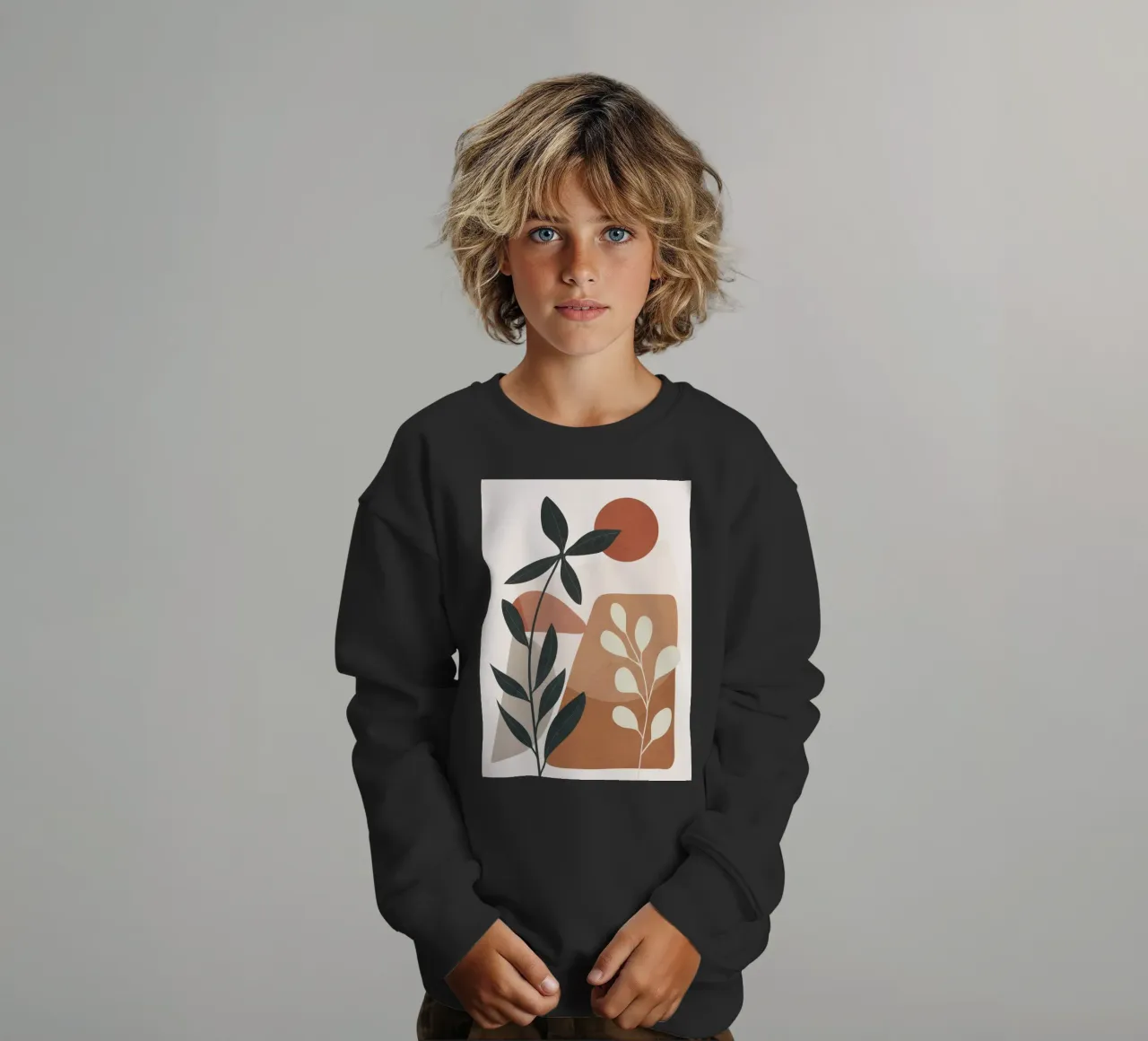 Branches Design 02 felpa bambino da cityart