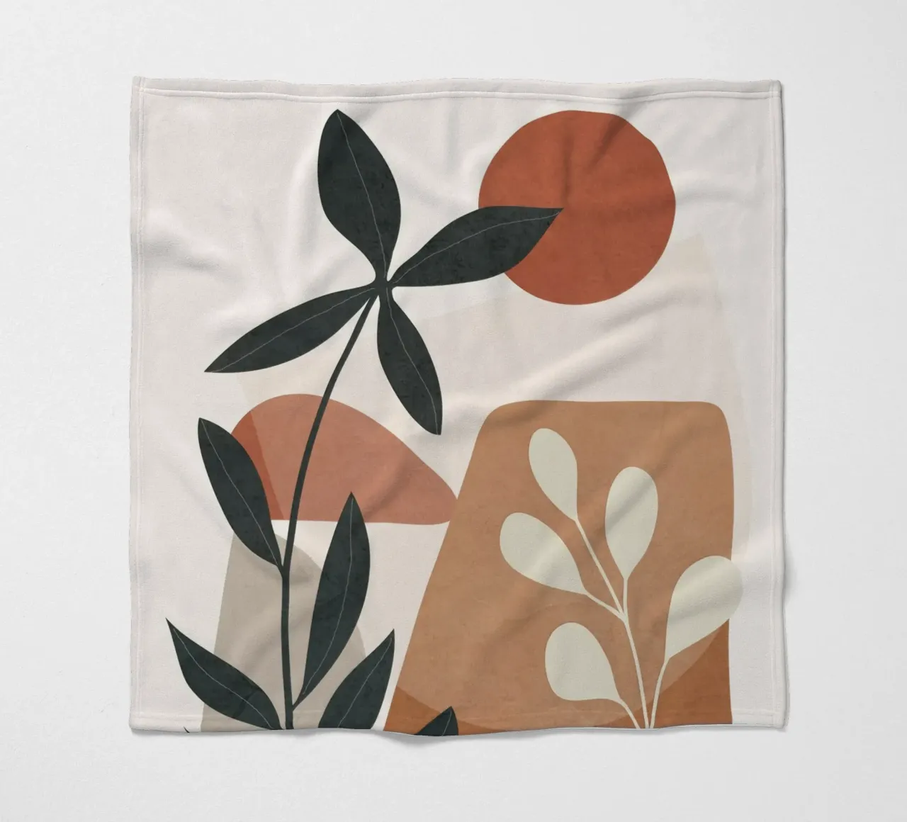 Branches Design 02 coperta in pile da cityart