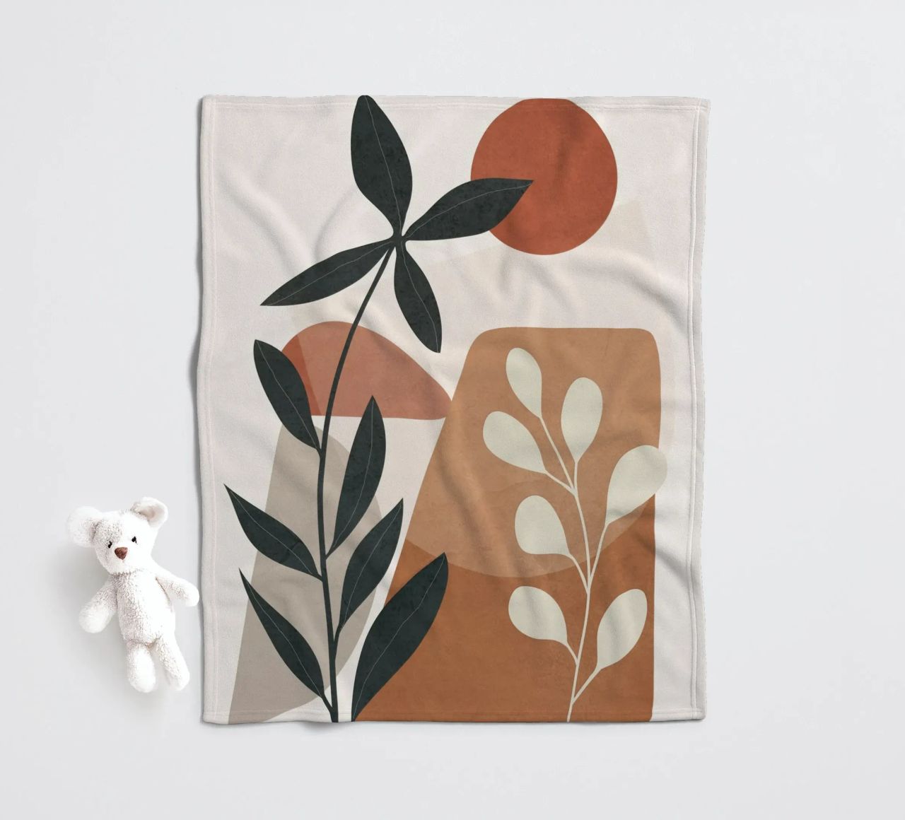 Branches Design 02 coperta in pile da cityart