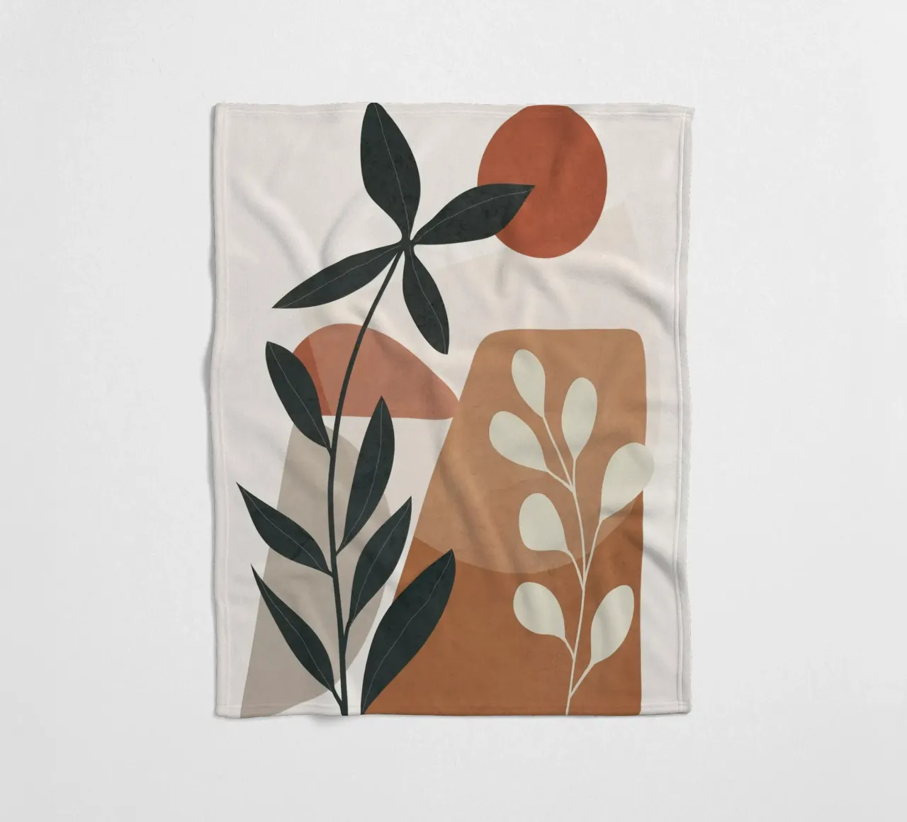 Branches Design 02 coperta in pile da cityart