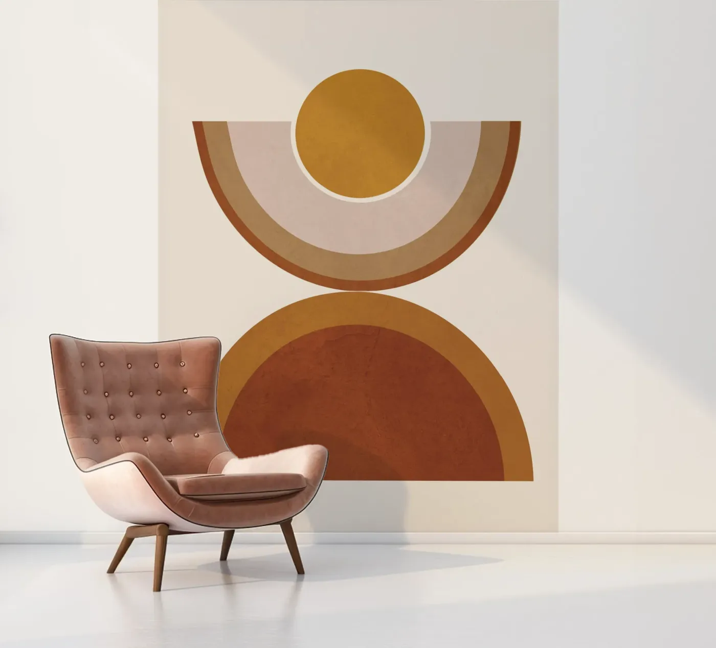 Modern Geometry fotobehang van cityart