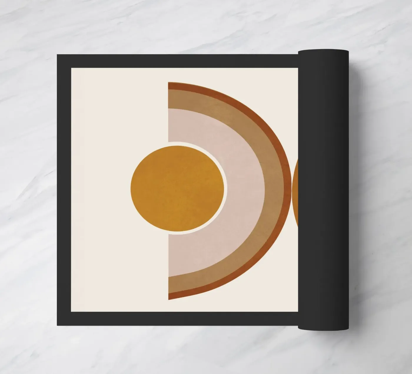 Modern Geometry doormat by cityart