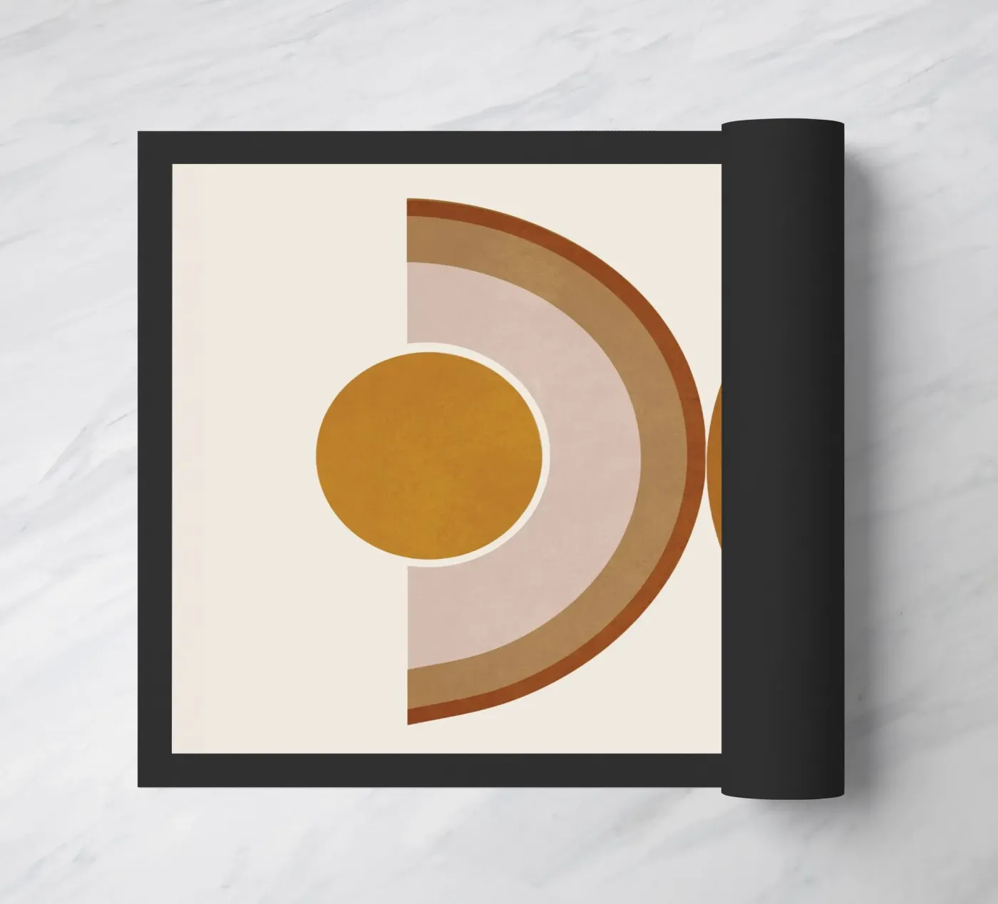 Modern Geometry doormat by cityart