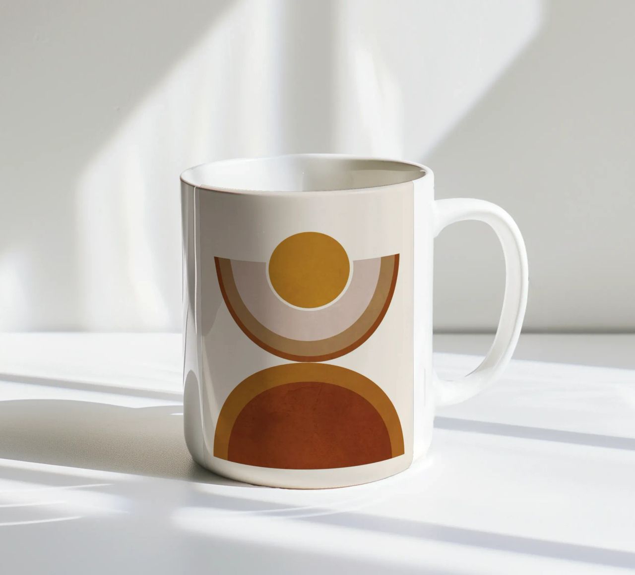 Modern Geometry tazza in ceramica da cityart