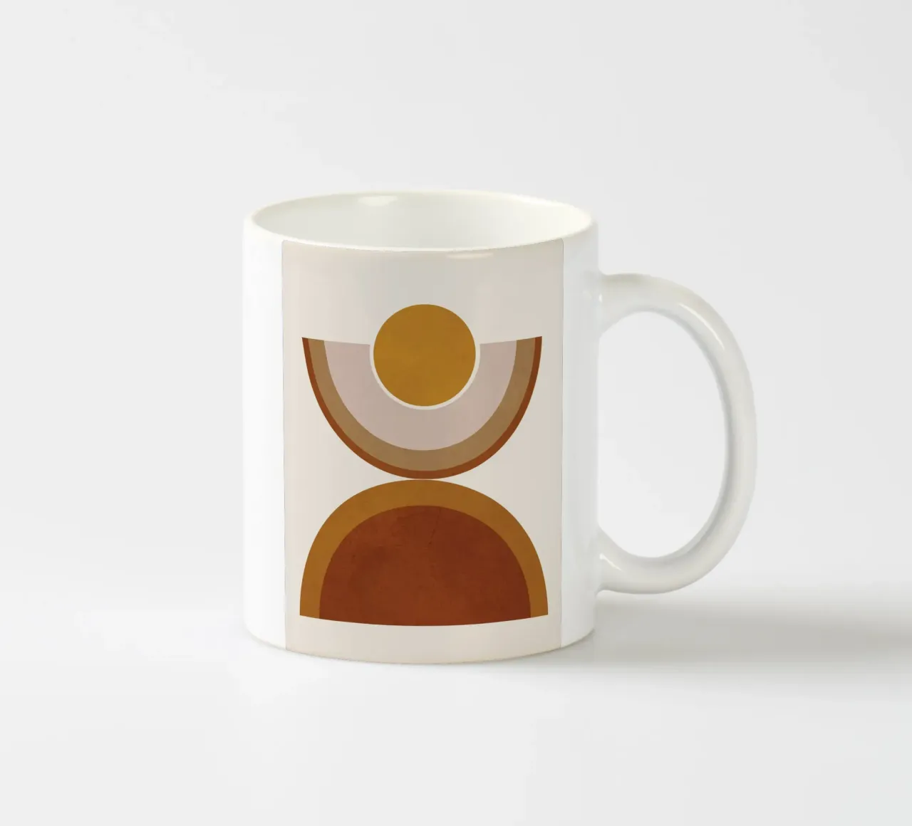 Modern Geometry Keramik Tasse von cityart