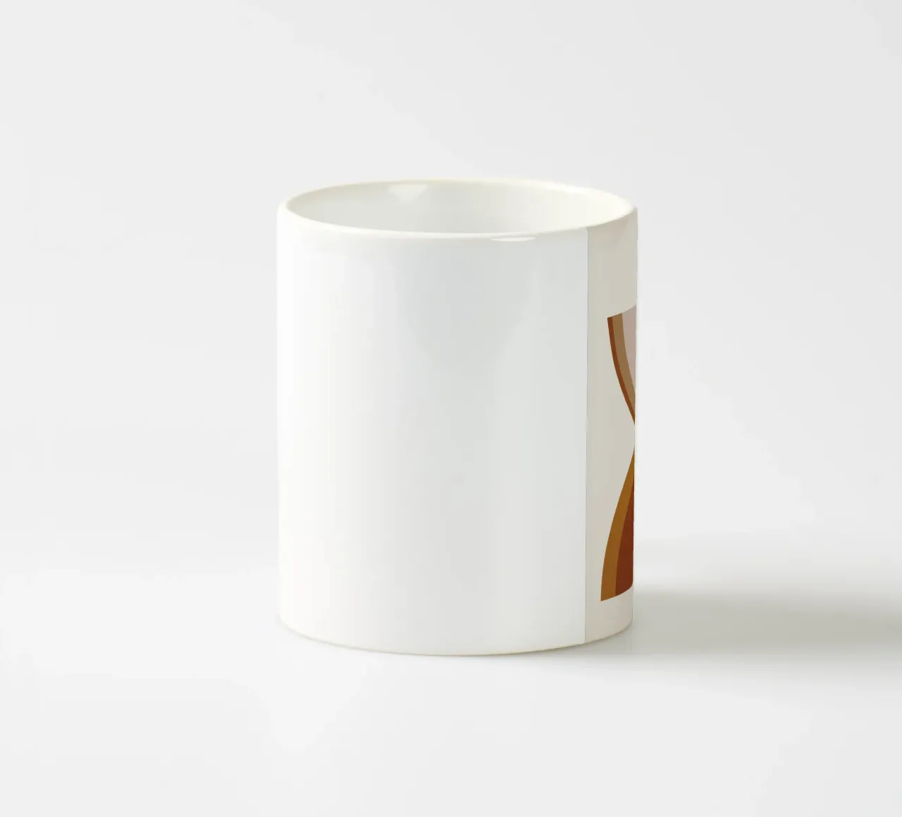Modern Geometry Keramik Tasse von cityart