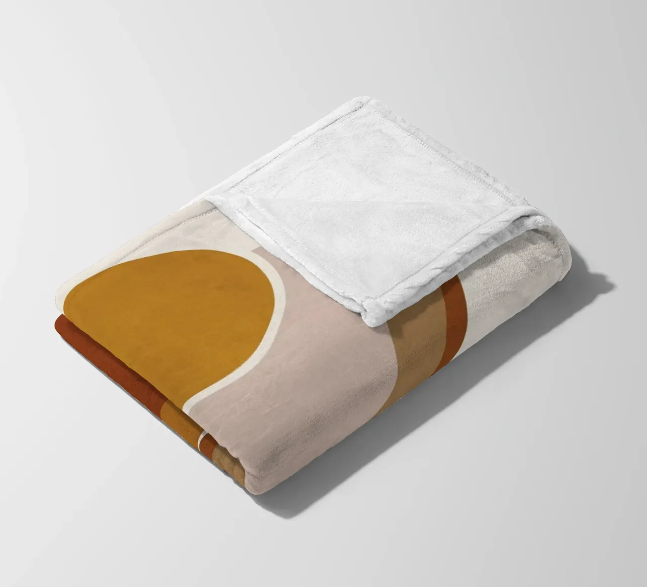 Modern Geometry coperta in pile da cityart