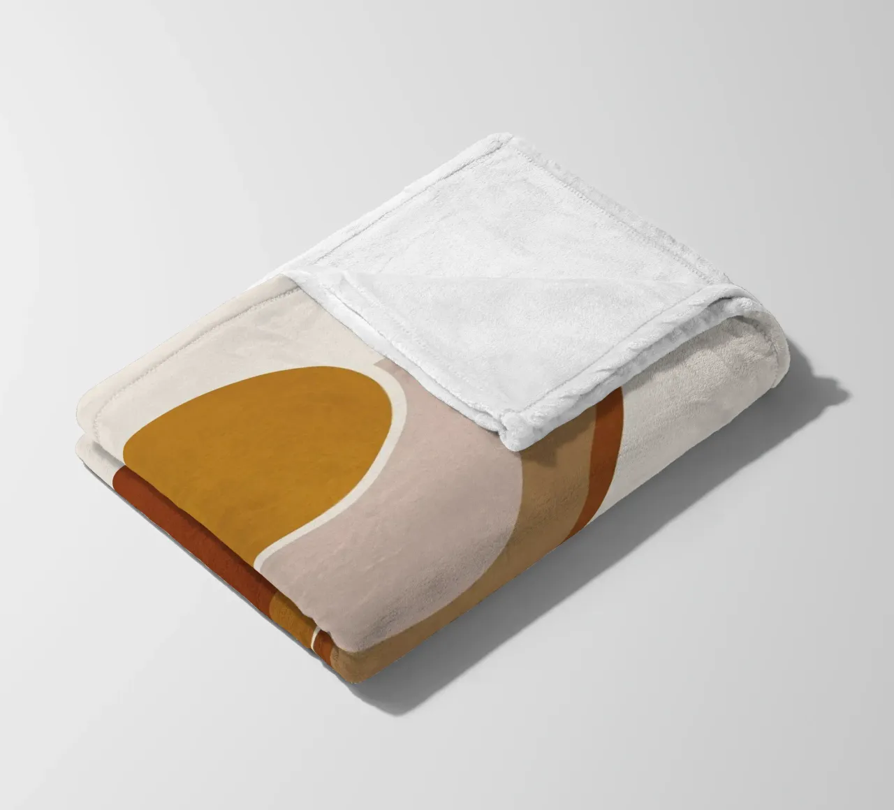 Modern Geometry coperta in pile da cityart