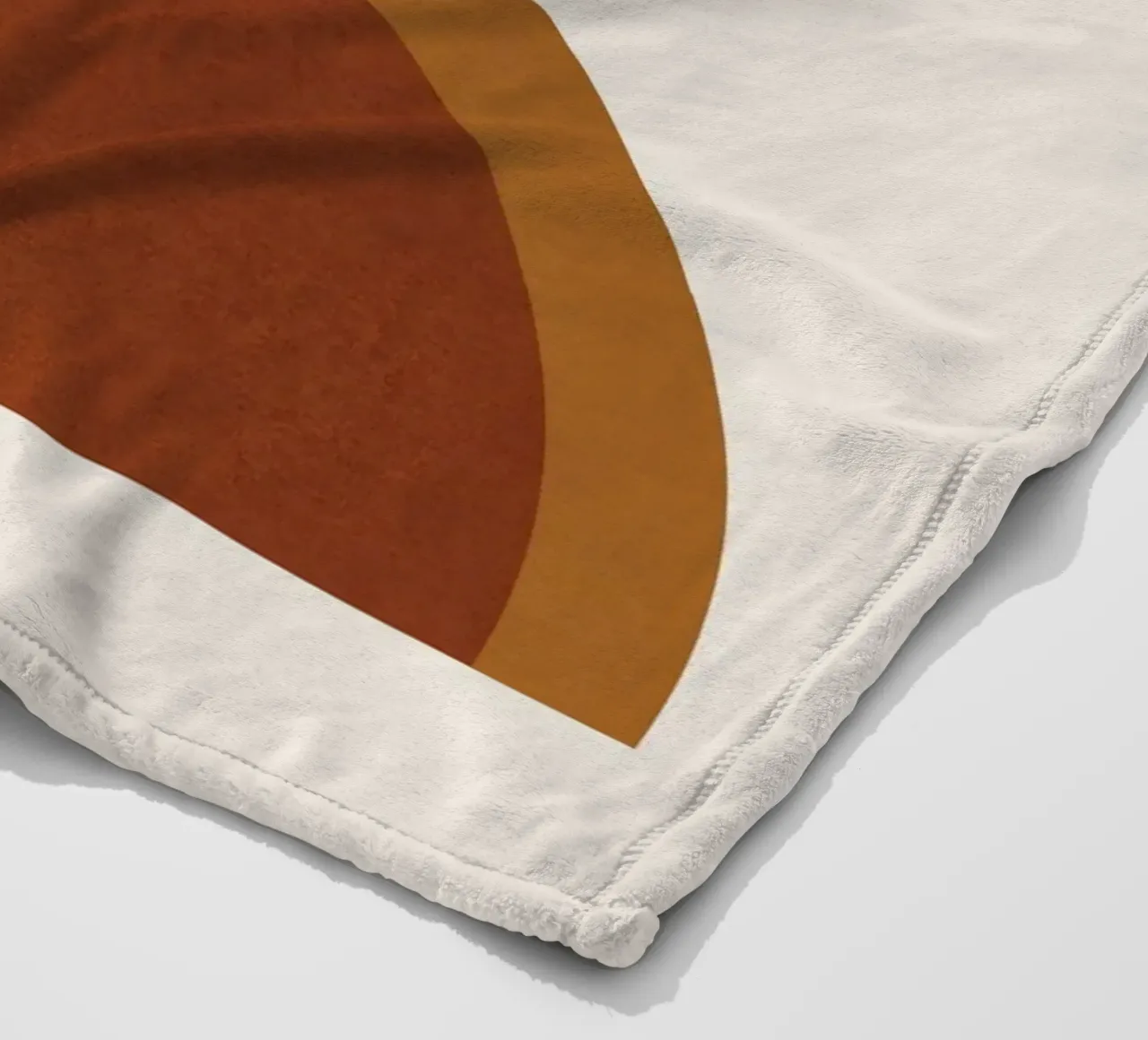 Modern Geometry coperta in pile da cityart