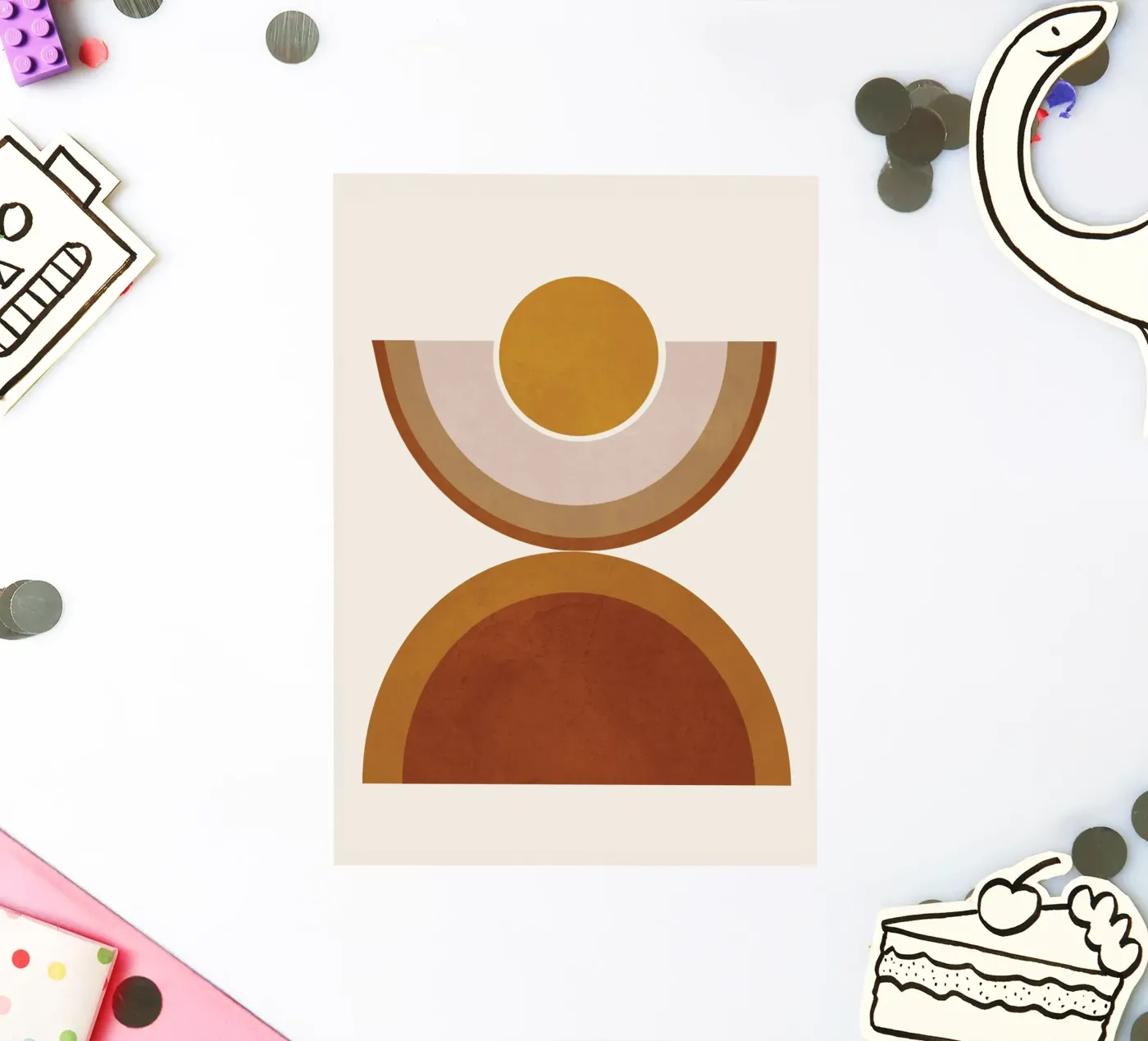 Modern Geometry sticker by cityart