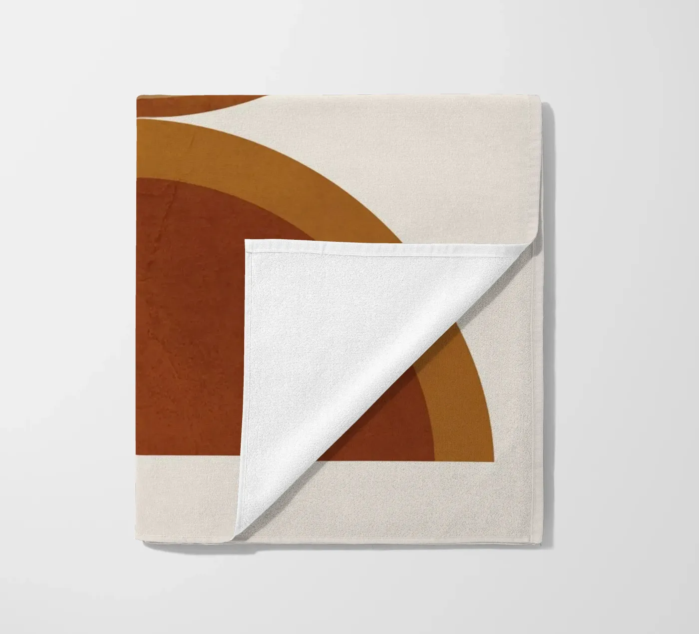 Modern Geometry Strandtuch von cityart