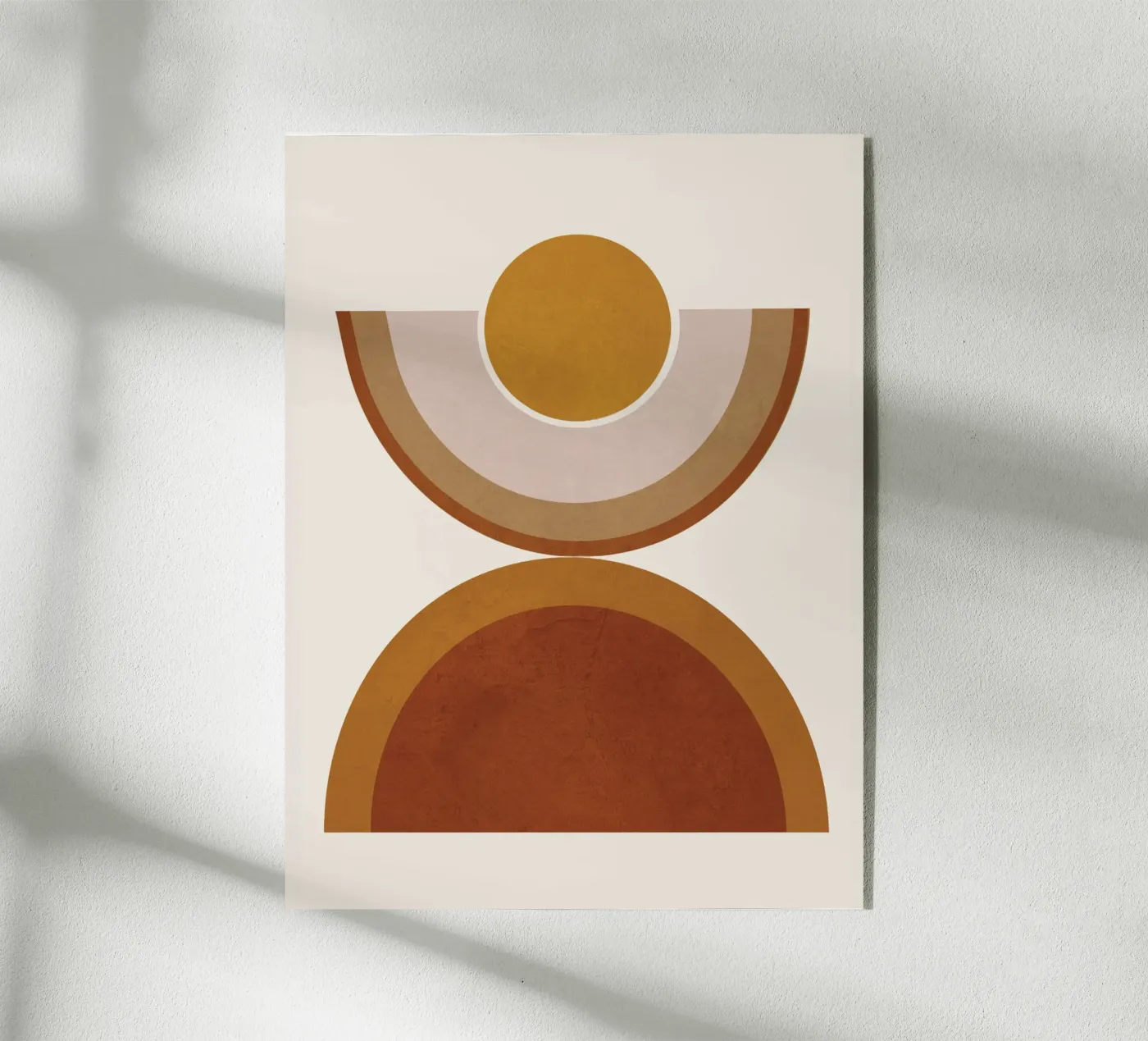 Modern Geometry Acryl-Glas von cityart