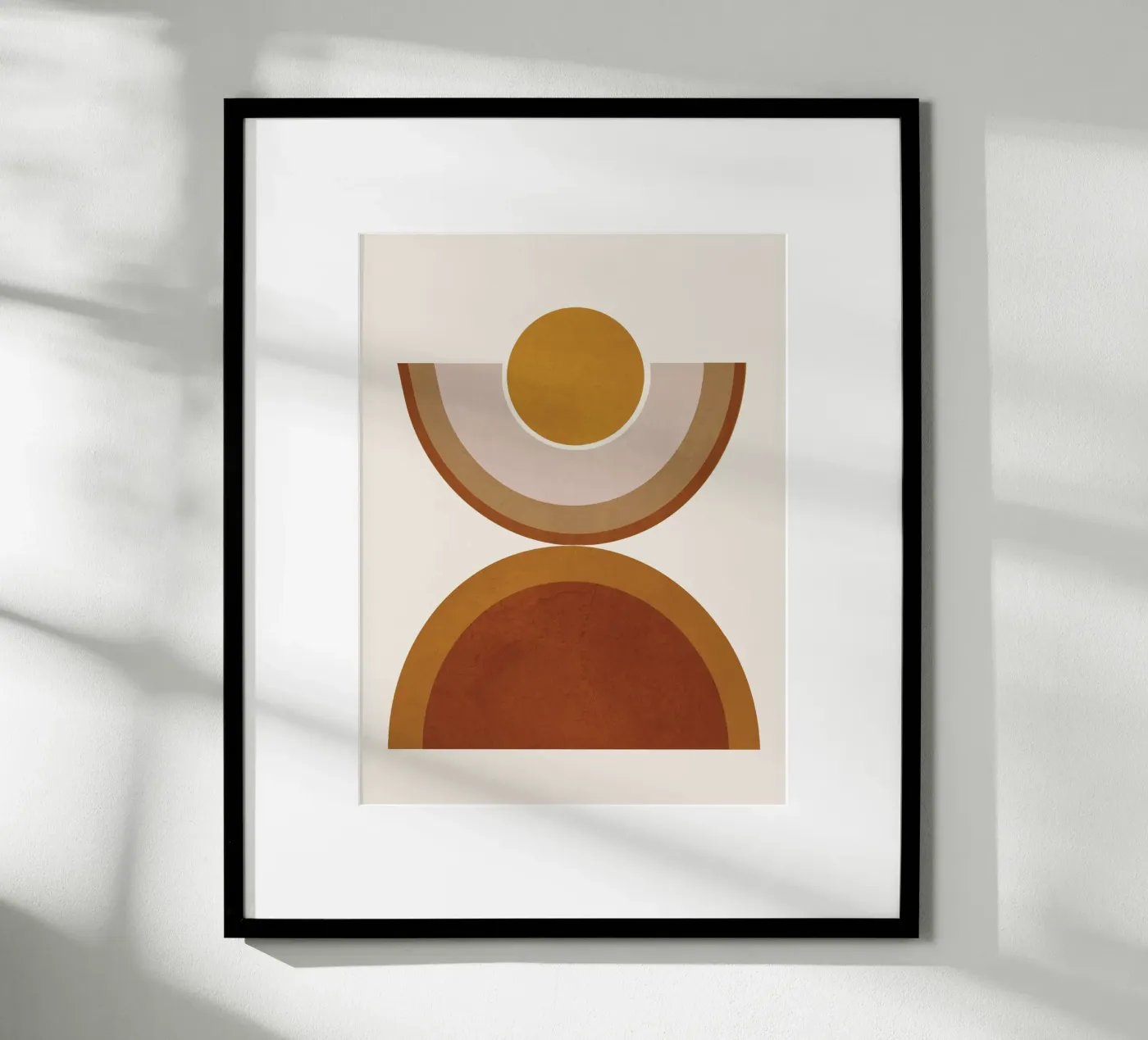 Modern Geometry poster van cityart