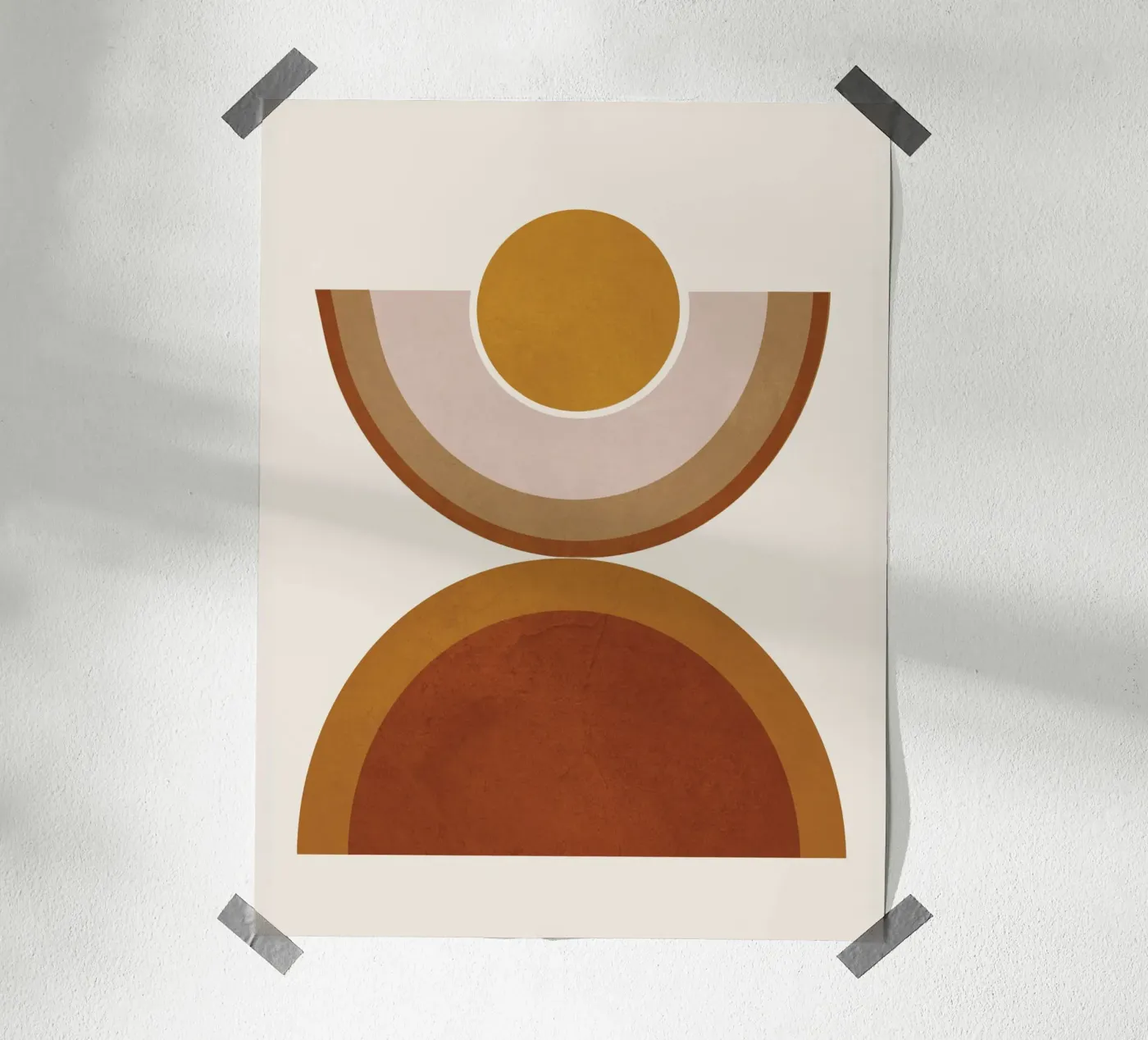 Modern Geometry poster by cityart