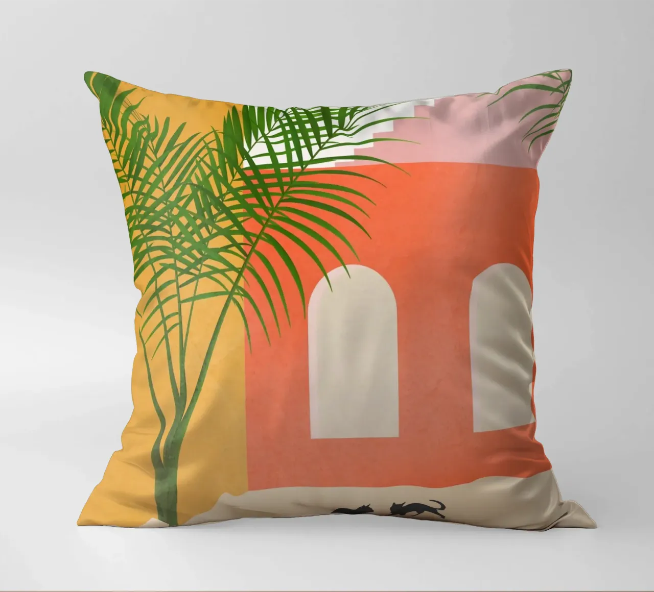 Cat Space I cuscino da Nadjaa