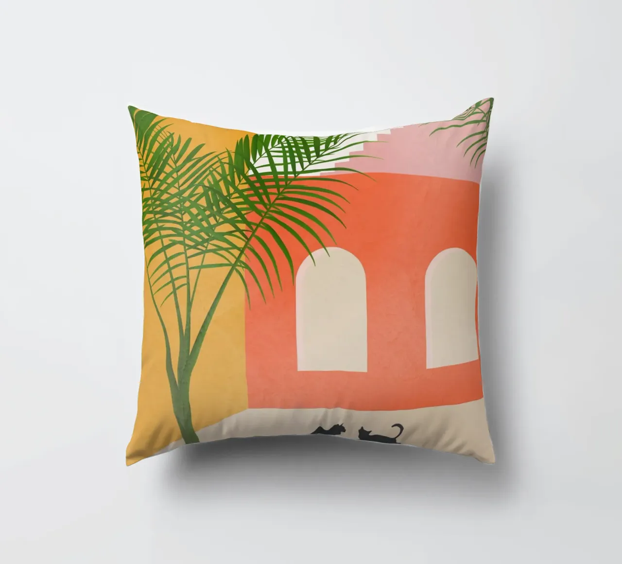 Cat Space I cuscino da Nadjaa