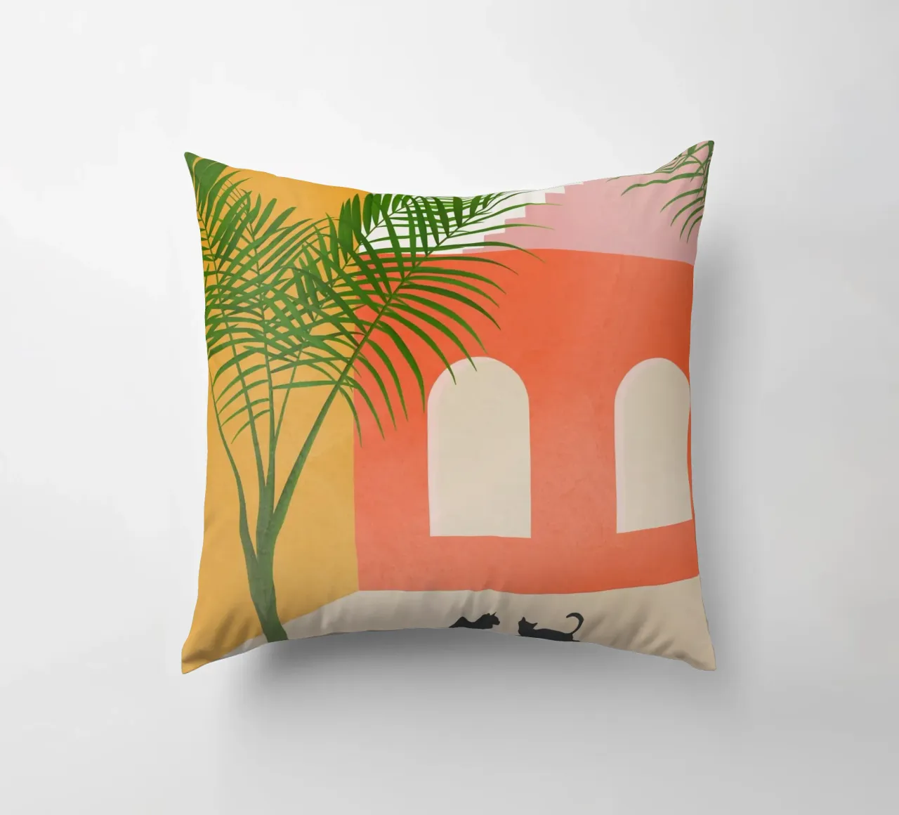 Cat Space I cuscino da Nadjaa